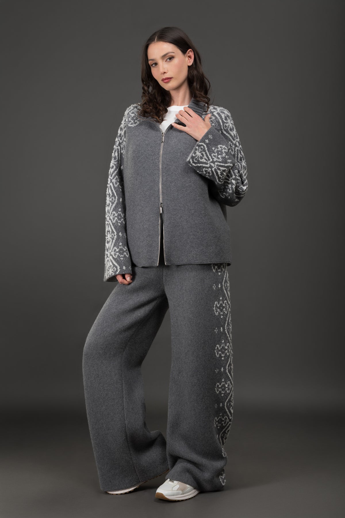 DIVYA-XSJ - GREY/BIANCO - 4