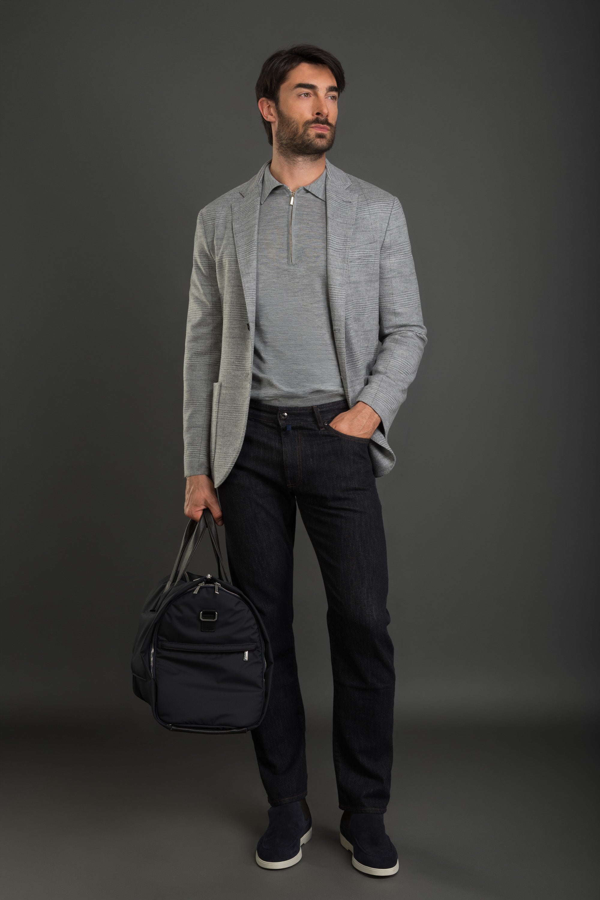 MILTON-09 DARK DENIM - DARK DENIM - 4