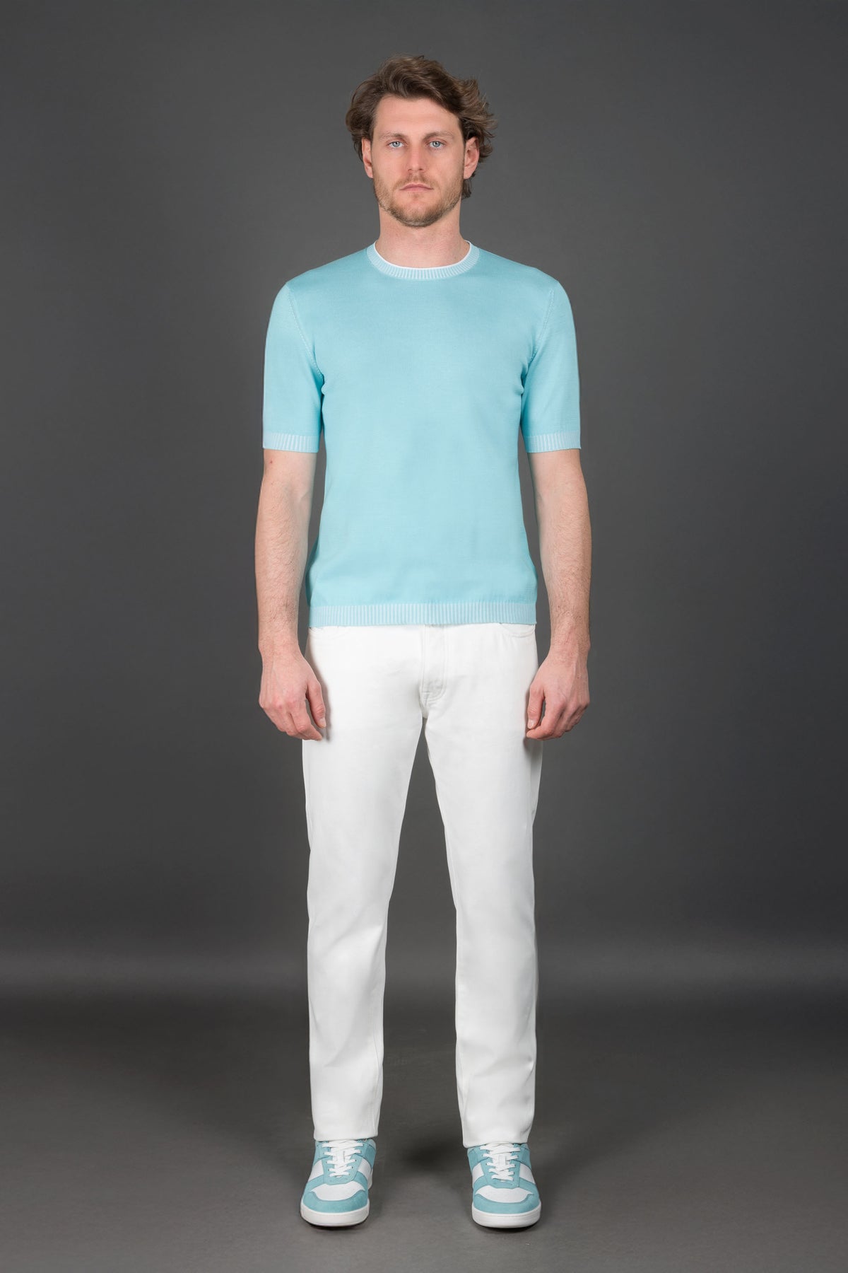 JUDE-SIC - CARRIBEAN TURQUOISE/BIANCO - 3