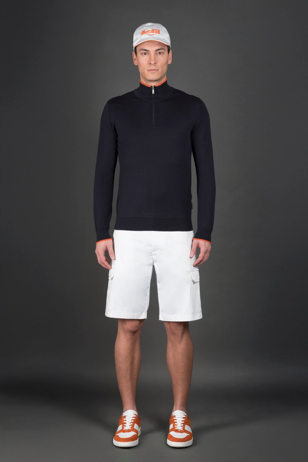 TIBER-CSE - NAVY/ARANCIO - 3