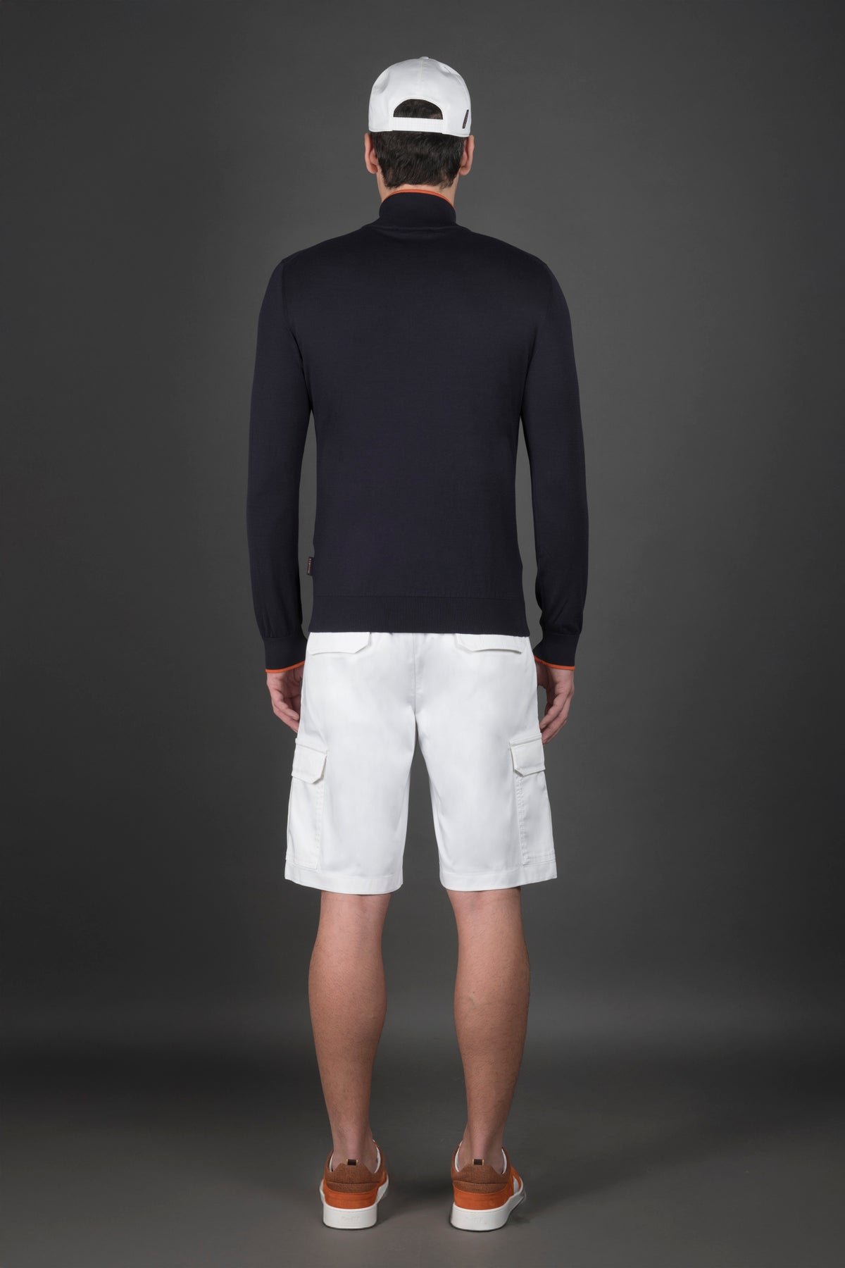 TIBER-CSE - NAVY/ARANCIO - 4
