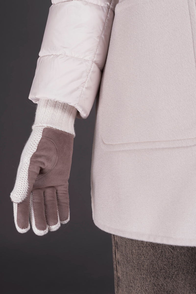 GUANTO KNIT SUEDE-KSE - STUCCO - 3