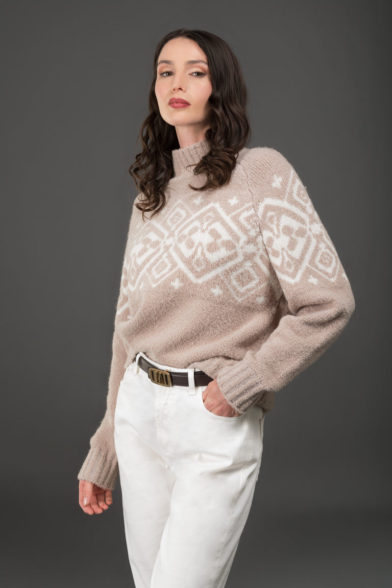JOLINE-Q-GS5 - MANDORLA/BIANCO - 1