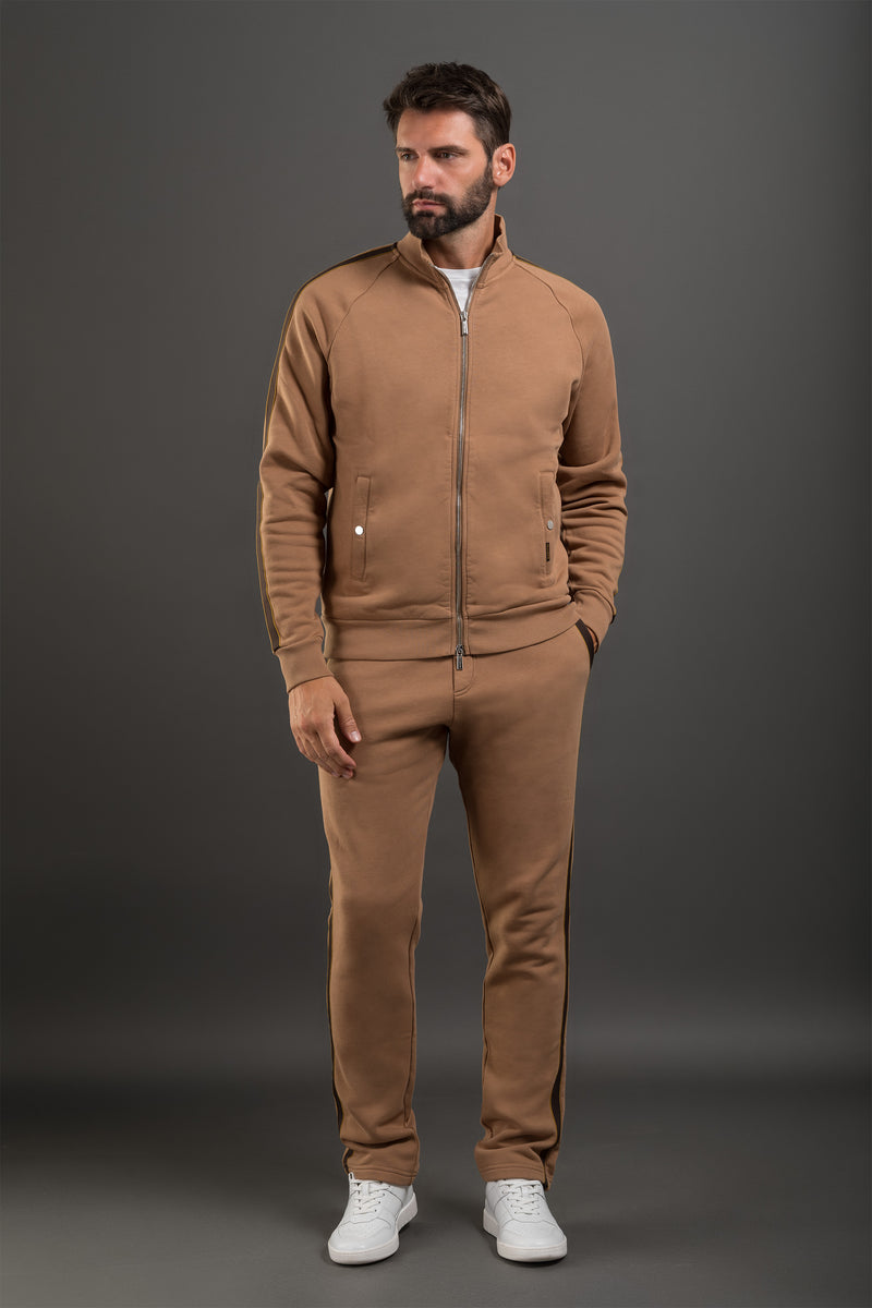 JAIDEN FELPA-SFT - CAMMELLO - 1