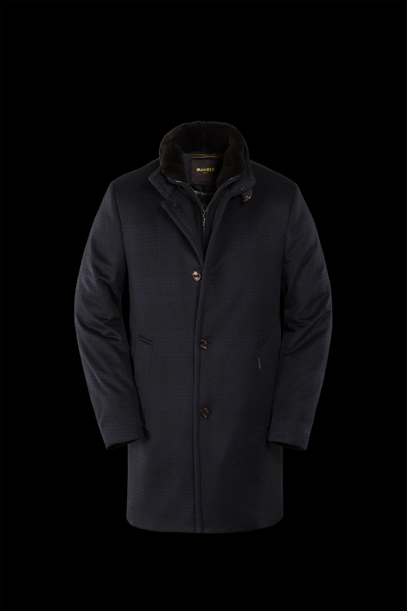 BOND-FUR-CS4 - MIDNIGHT BLUE SOFT CHECK - 1