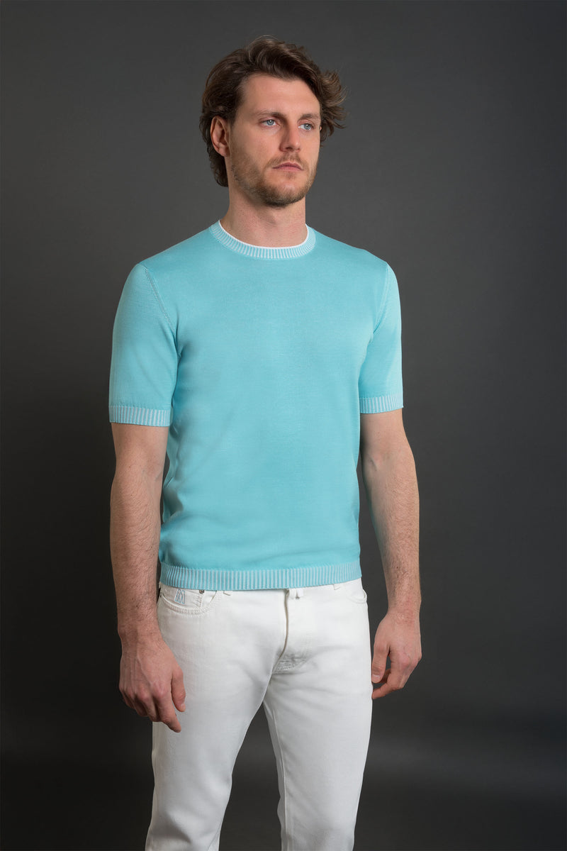 JUDE-SIC - CARRIBEAN TURQUOISE/BIANCO - 2