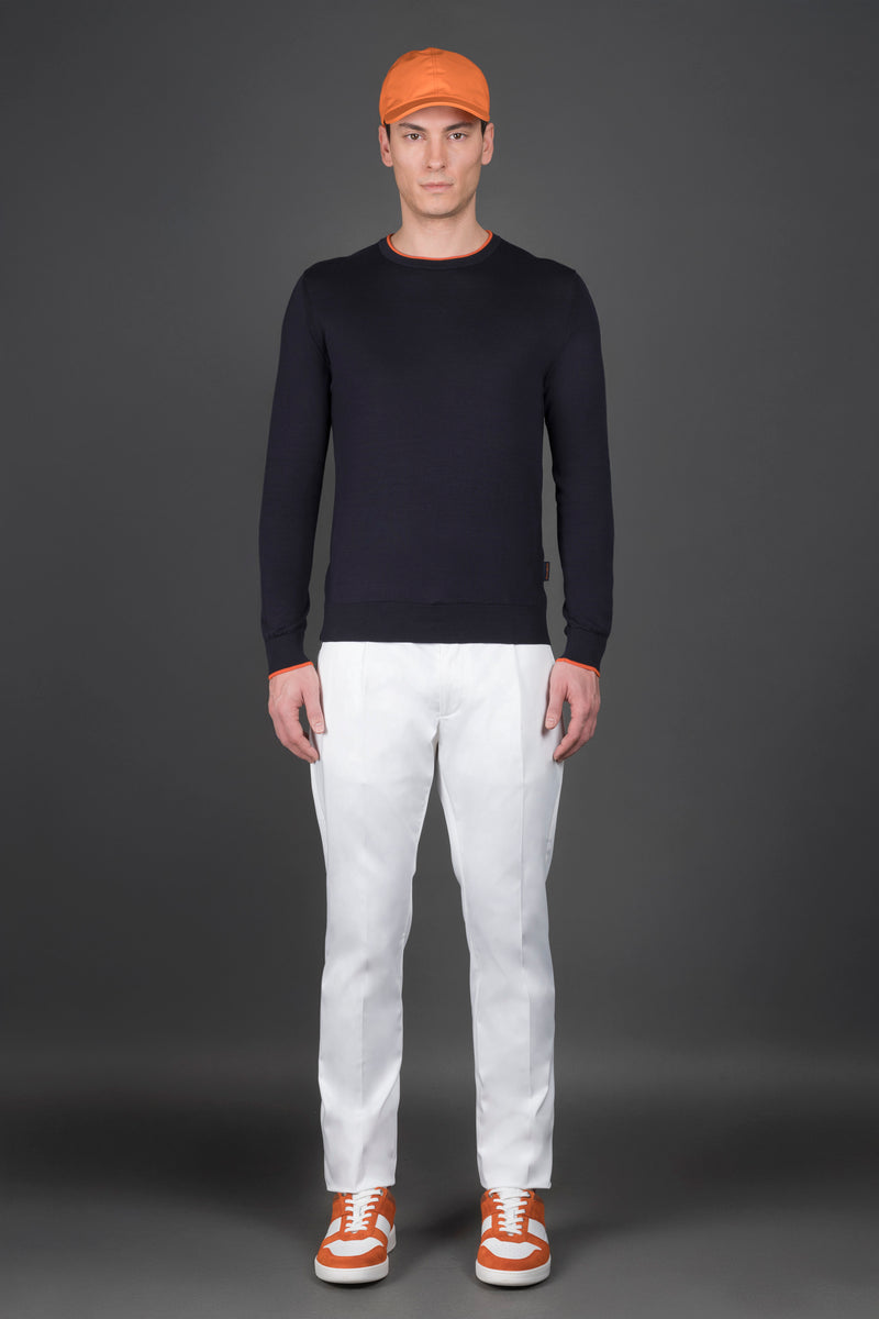 ARZAGA-CSE - NAVY/ARANCIO - 4