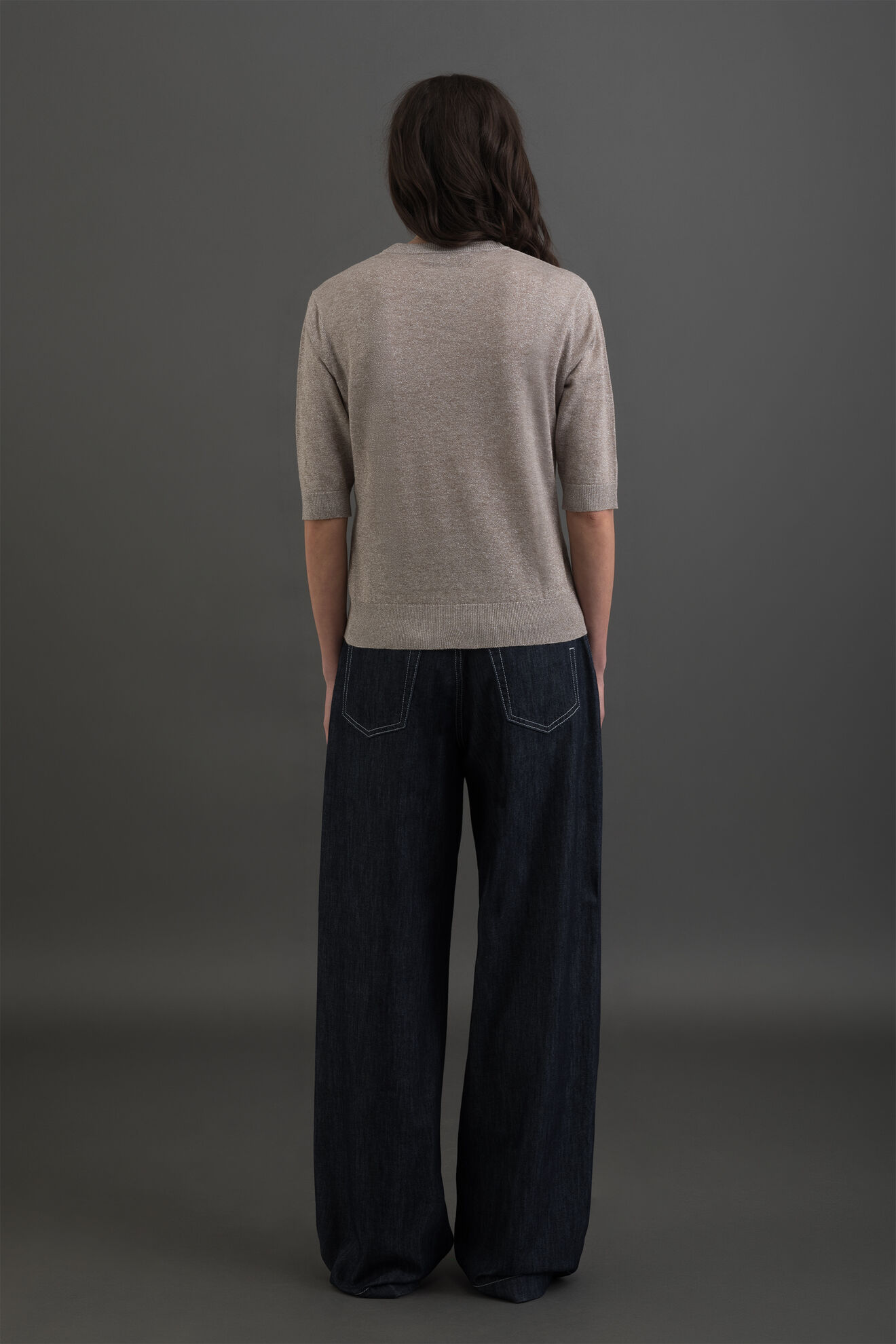 Moorer ARLETTE-FLX TAUPE/BIANCO