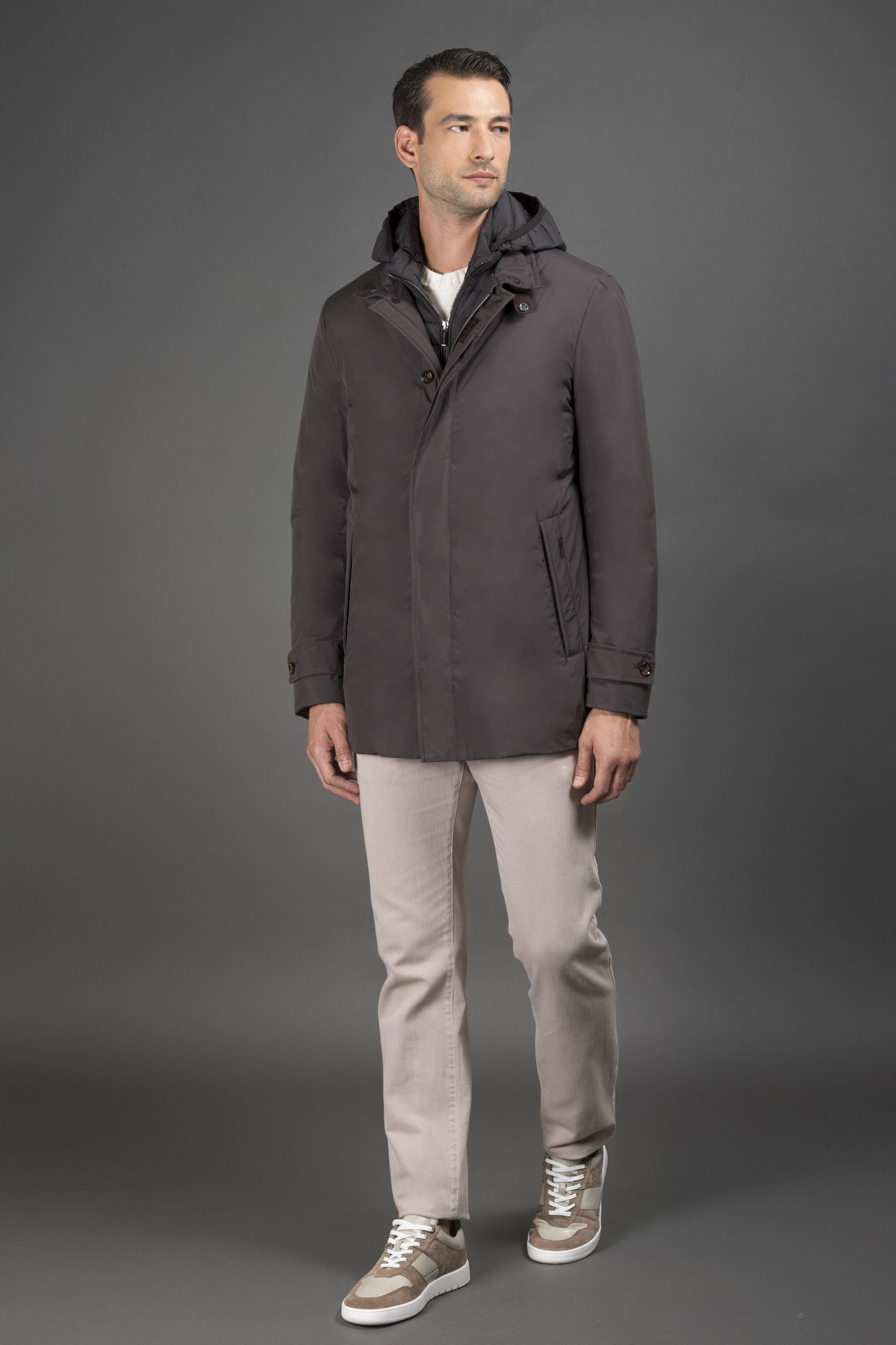 RAFFAELLO-STP in MORO: Luxury Italian Jackets for Men | MooRER®