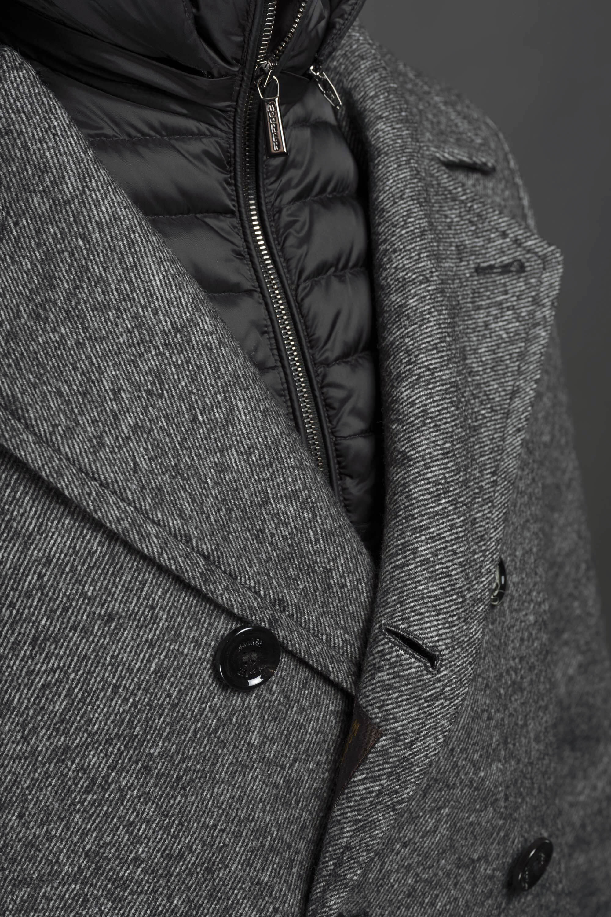 ELIGIO-LP（GREY）：イタリアで生まれた、ラグジュアリ コート