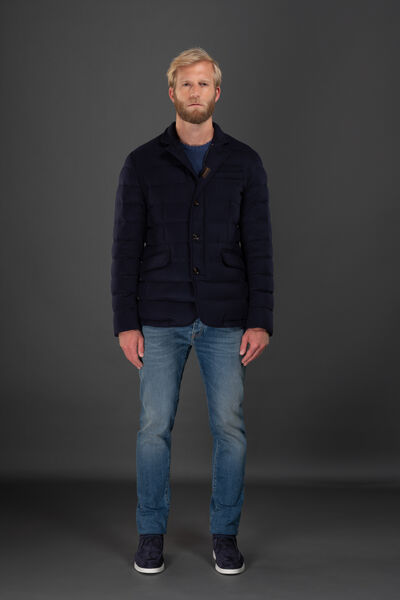ZAYN-LS9 in NAVY: Luxury Italian Jackets for Men | MooRER®