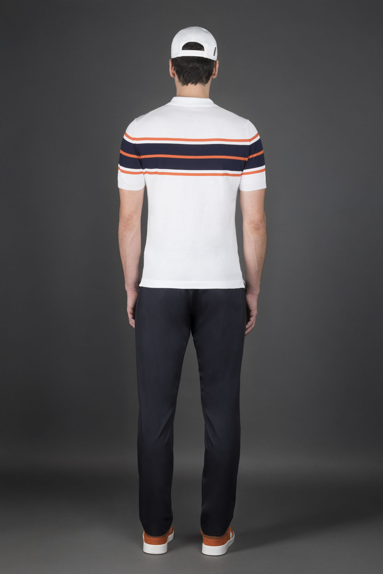 Moorer ACAYA-CRE BIANCO/NAVY