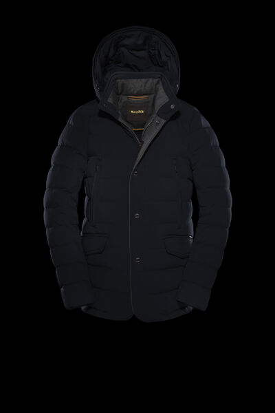 CRAIG-KN（DARKBLU）：イタリアで生まれた、ラグジュアリ ジャケット  