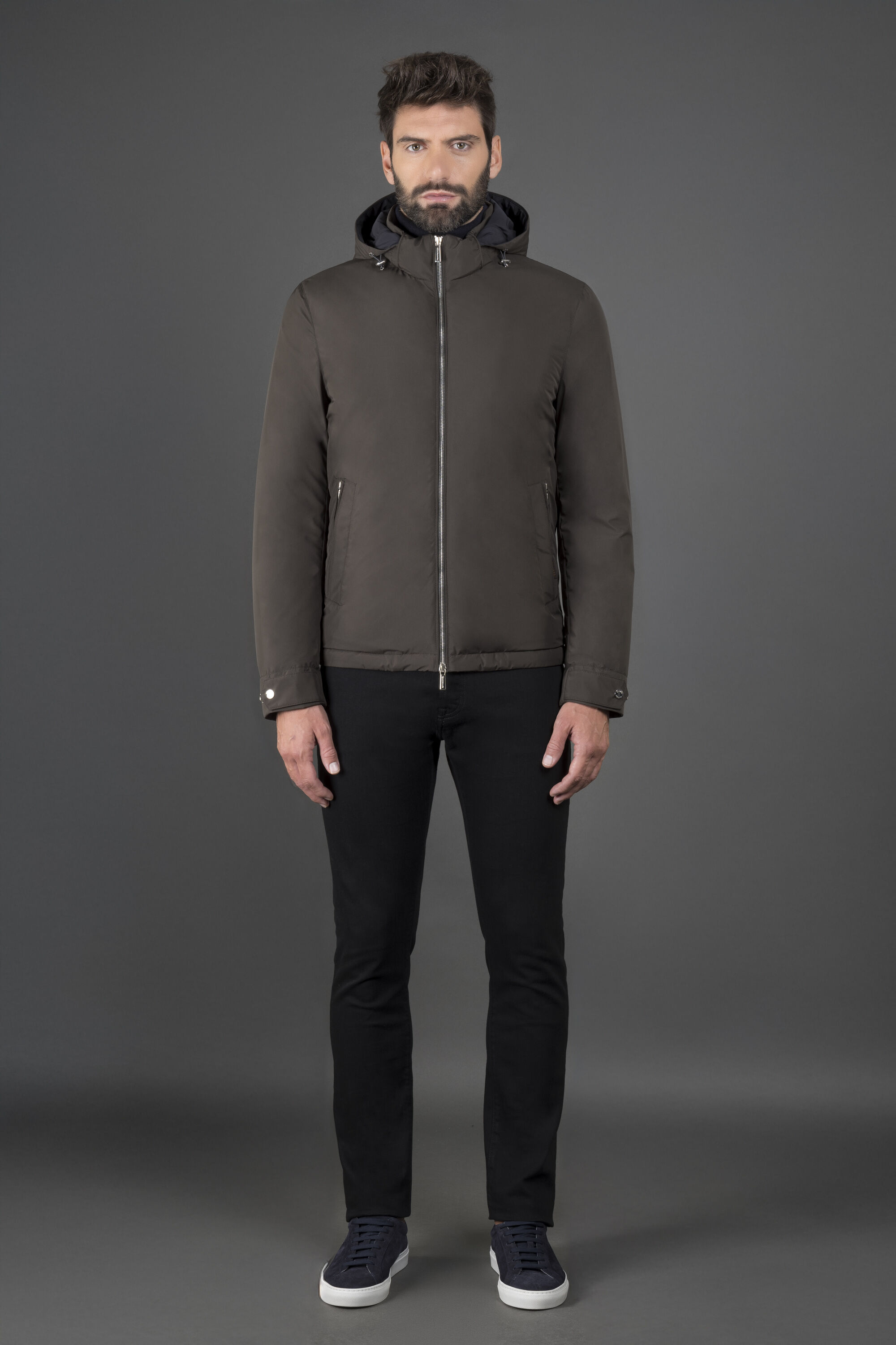 ALBINI-STP in FOREST: Luxury Italian Jackets | MooRER®