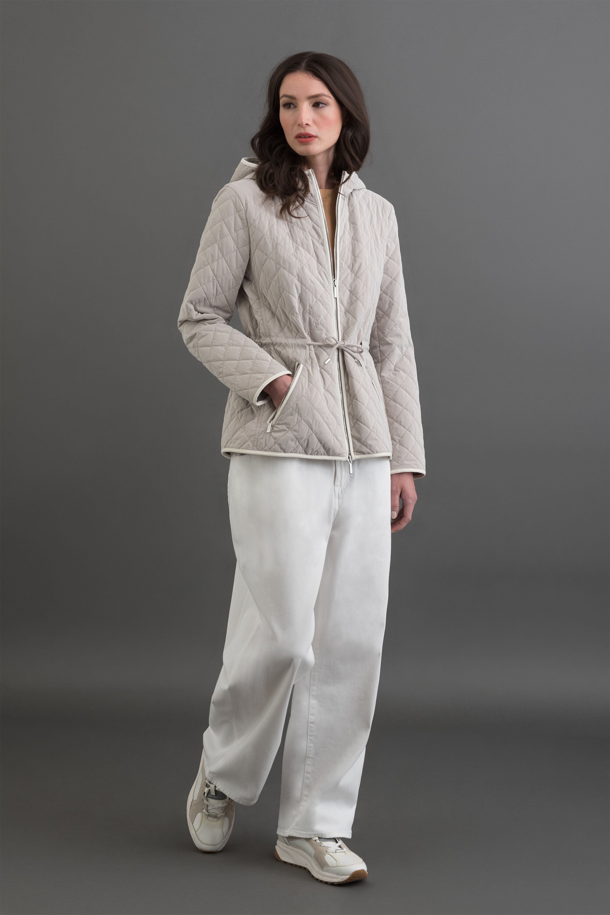 【美品】MooRER ムーレー ブルゾン ジャケット　レディース レディース 高級パファージャケット＆ダウンジャケット | MooRER®
