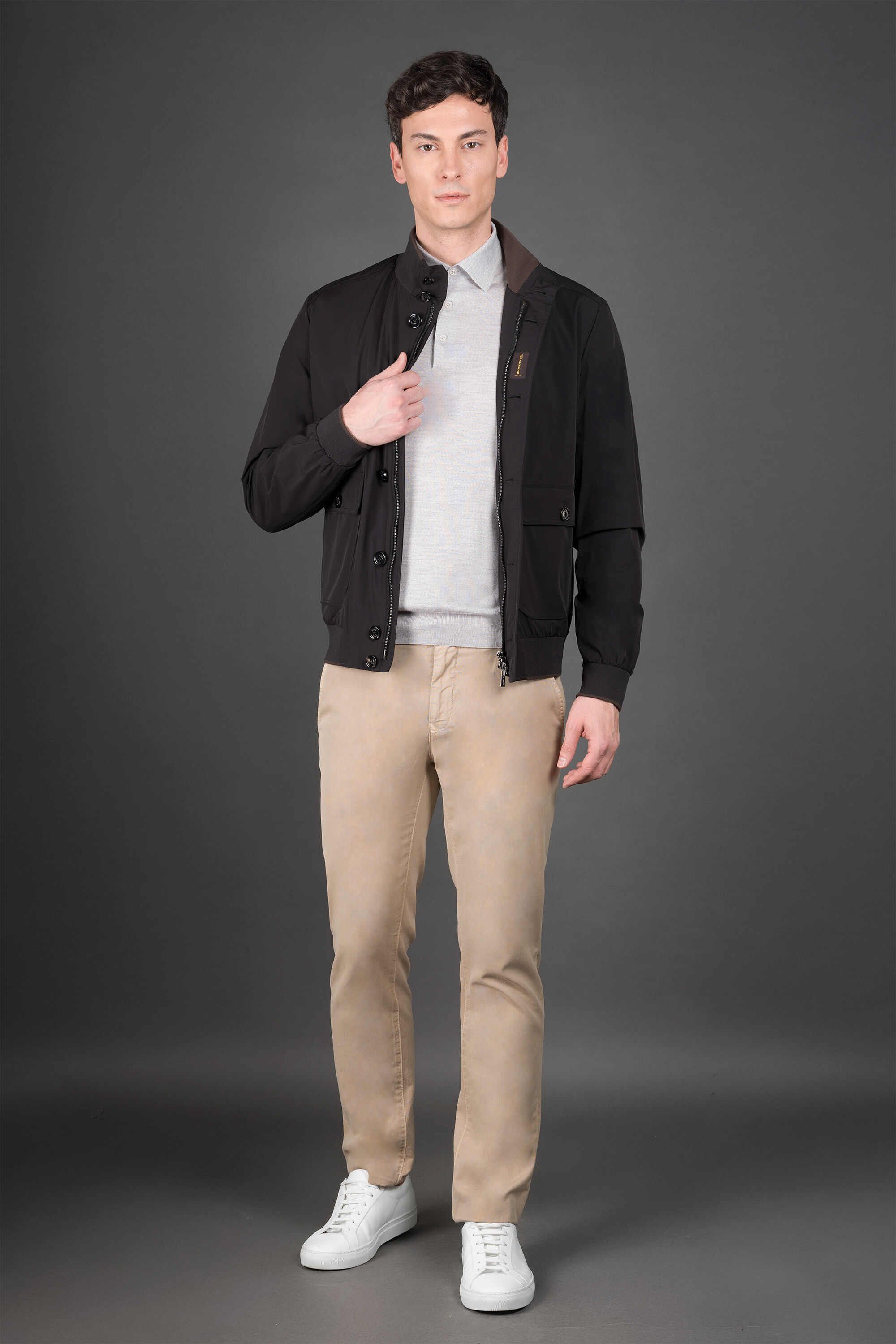 【KN2023】ムーレー ブルゾン ヴァルスター型 CARLOS-KN ムーレー / MooRER / ブルゾン / ヴァルスター型 撥水 ストレッチ