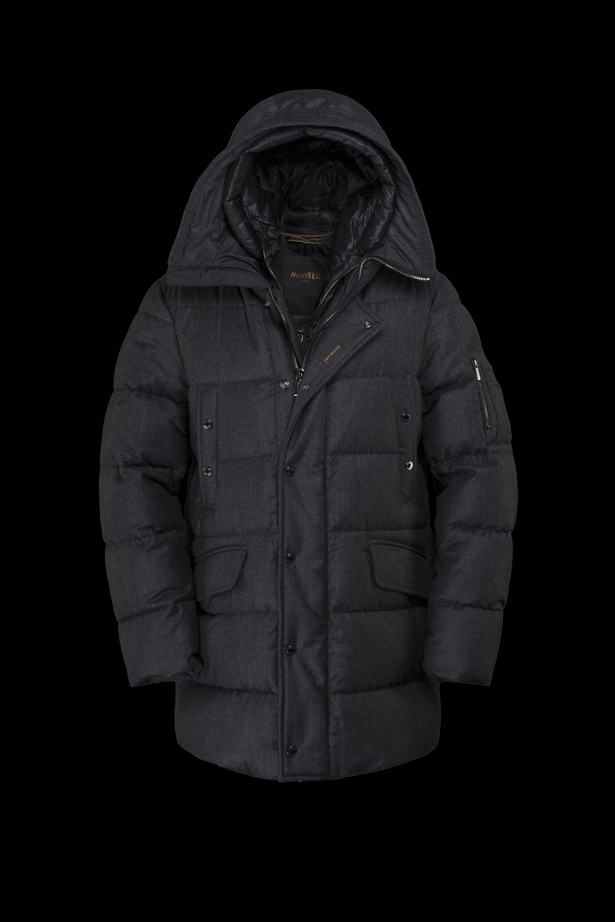 GRIMA-FFL in ANTRACITE: Luxury Italian Jackets for Men | MooRER®