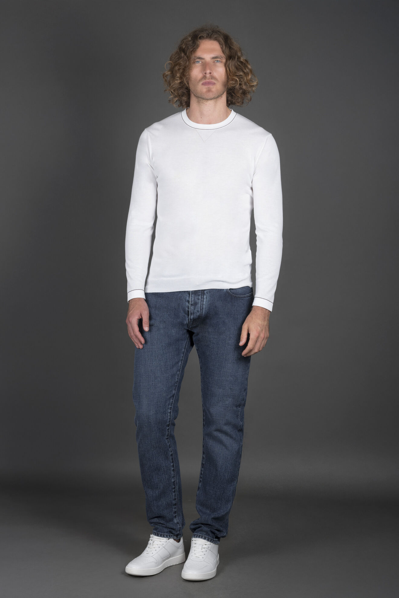 Moorer TRISTAND-CRE BIANCO/CAFFE