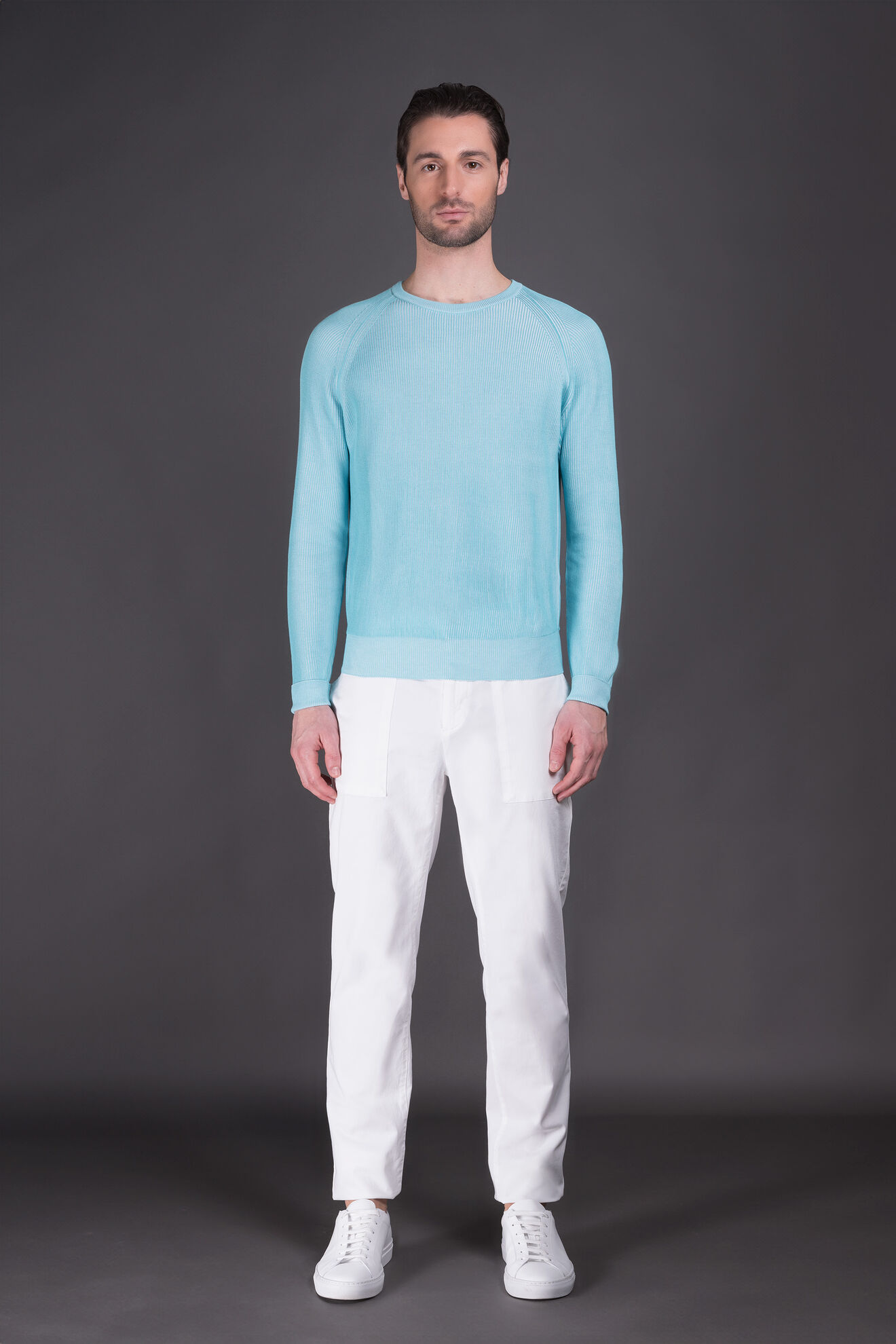 Moorer CORNELIUS-SIA CARRIBEANTURQUOISE/BIANCO