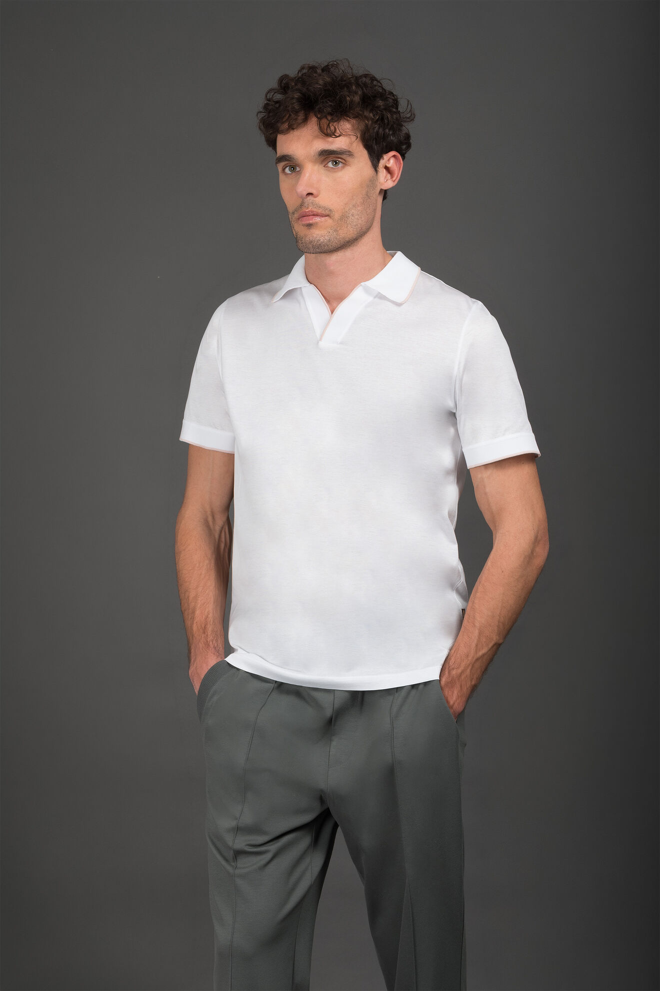 Moorer BRADLEY-JCL BIANCO/FLAMINGO