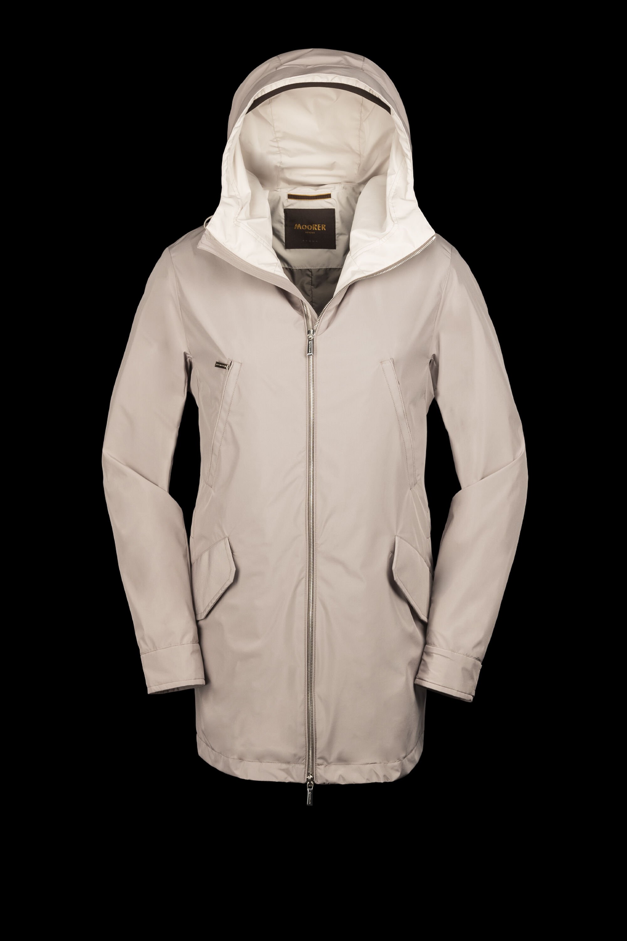 【MooRER】CORNELLO STP NFCタグ　ナイロンジャケット MooRER】CORNELLO STP NFCタグ ナイロンジャケット