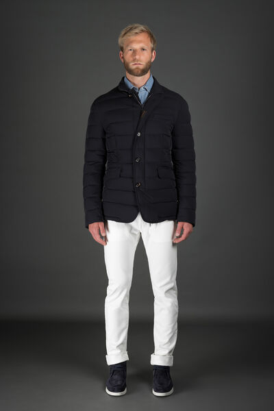 ZAYN-KN in DARK BLU: Luxury Italian Jackets for Men | MooRER® 