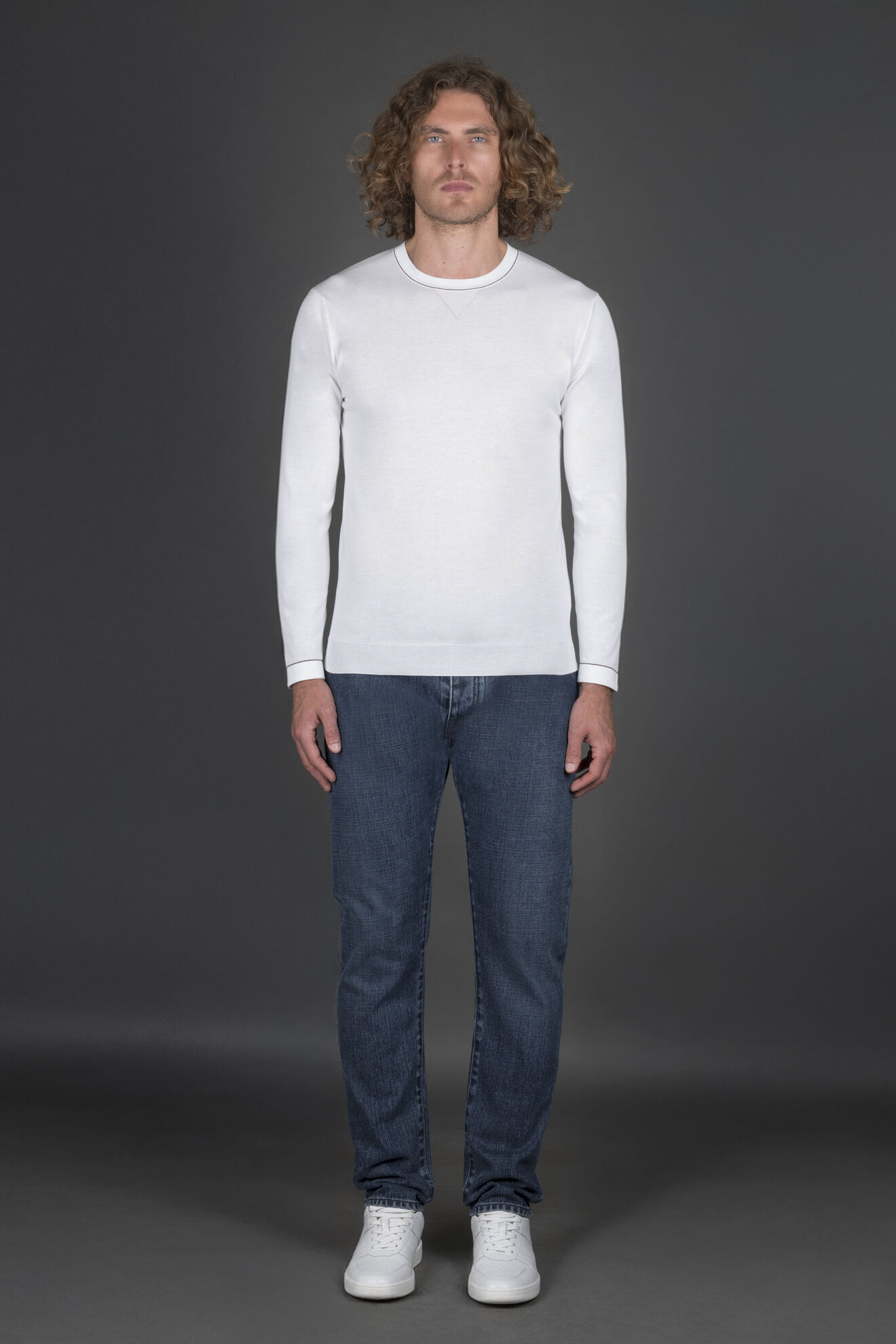 Moorer TRISTAND-CRE BIANCO/CAFFE