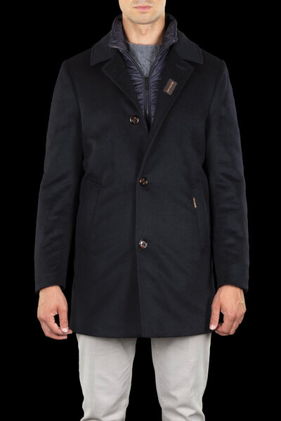 MONFERRATO-LE in NAVY: Luxury Italian Coats | MooRER®