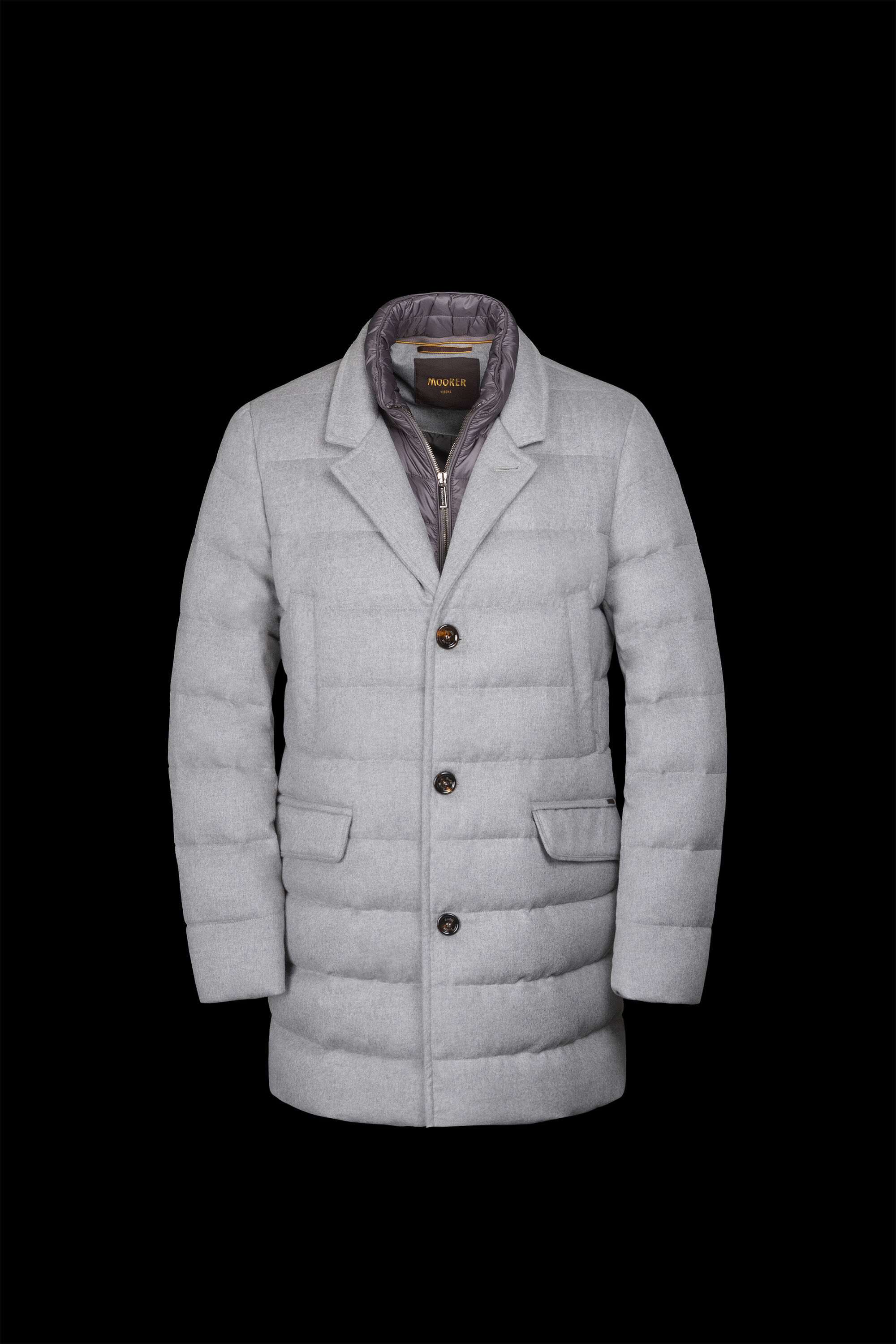 COSTANZO-LS9 in LIGHTGREY: Luxury Italian Jackets for Men | MooRER®