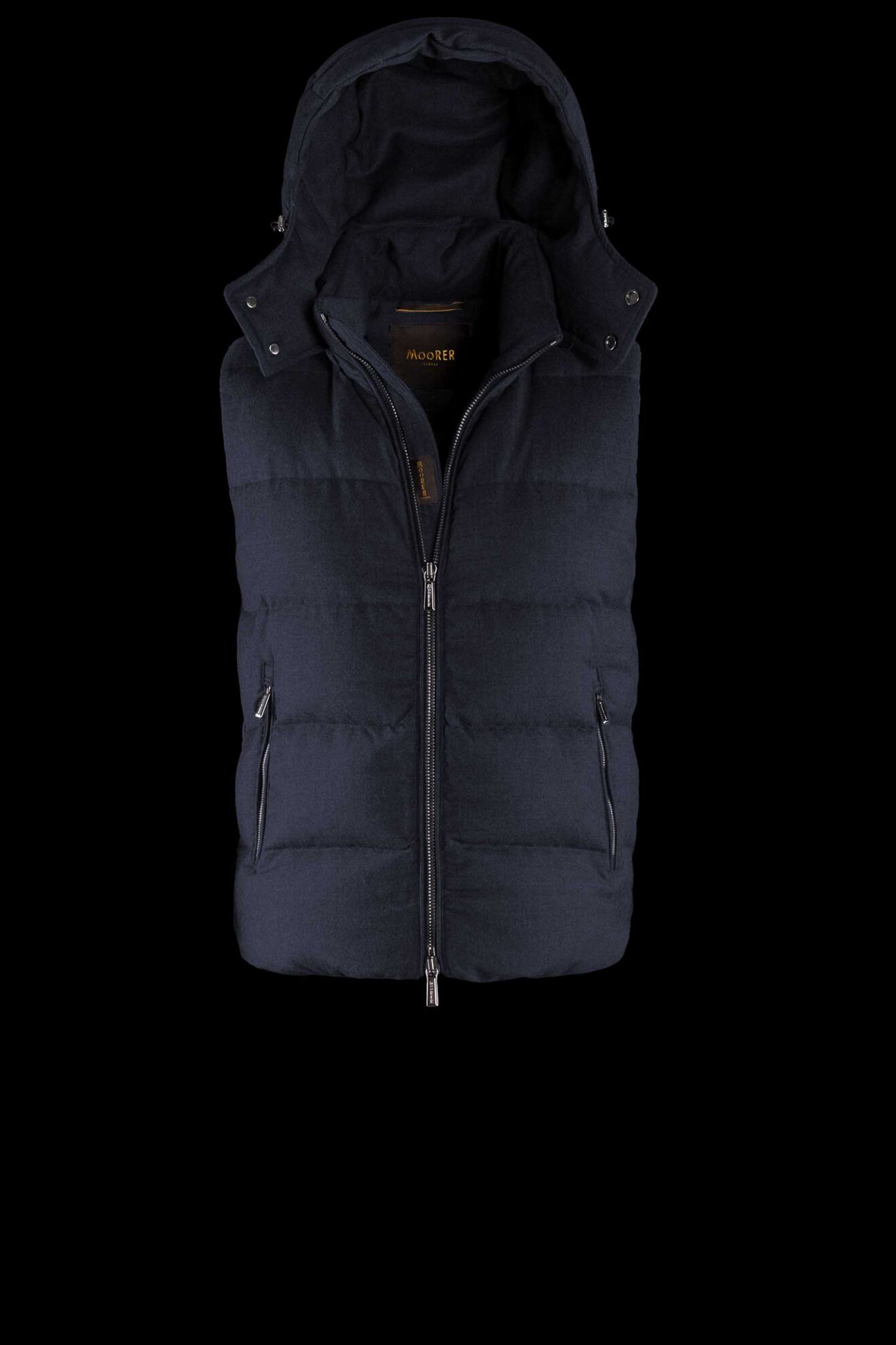 FIRE-L in BLUE: Luxury Italian Vests for Men | MooRER®