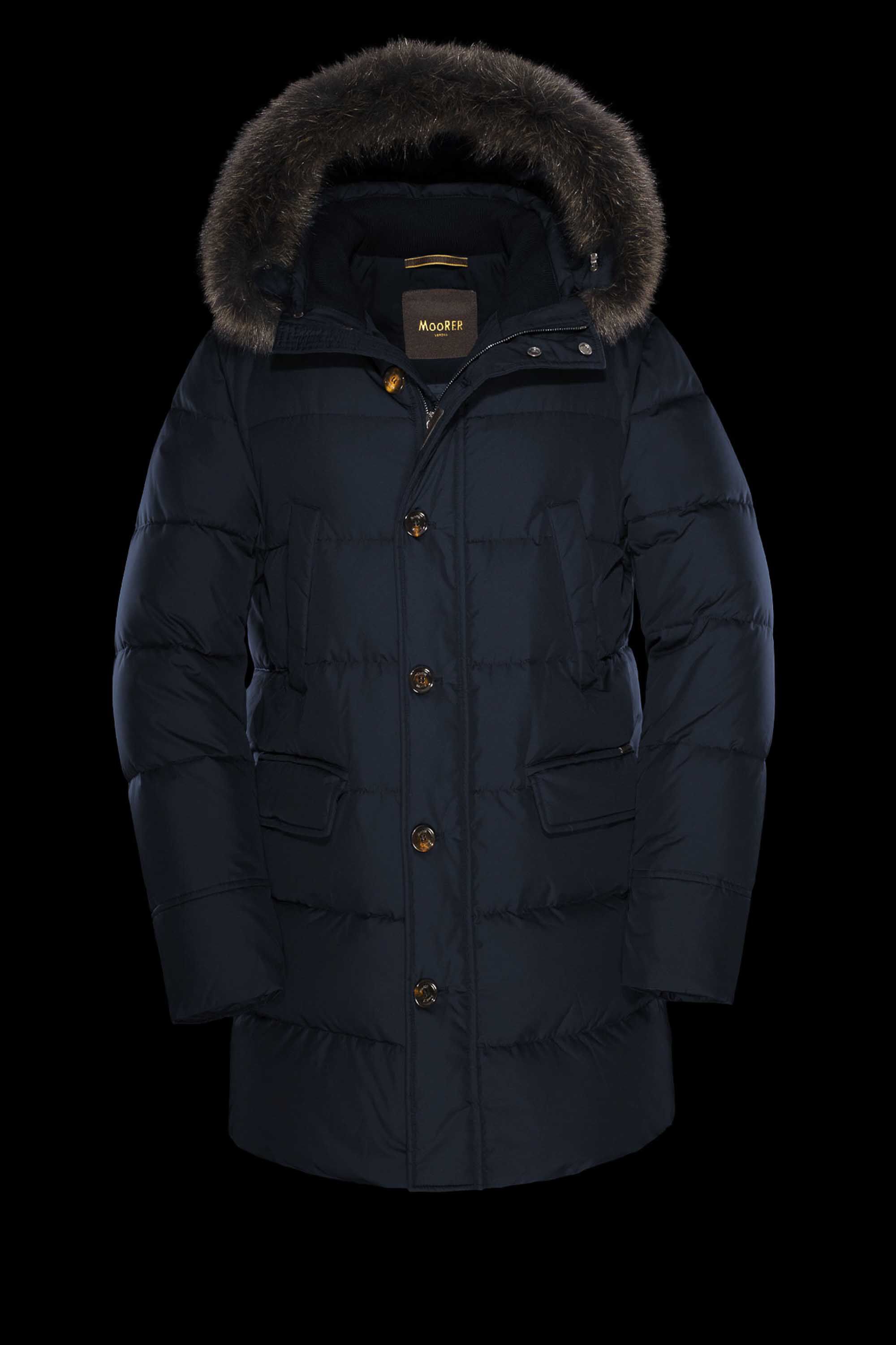 Men's Luxury Down Parkas & Peacoats Made in Italy | MooRER®