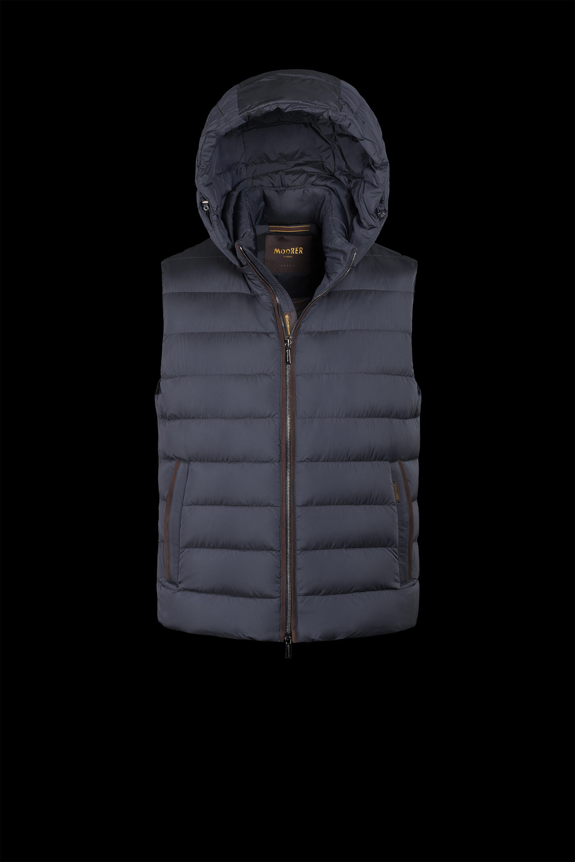 Men's Down Puffer Vests - Men's Padded Quilted Vests | MooRER®AE Men's Down Puffer Vests - Men's Padded Quilted Vests | MooRER®AE