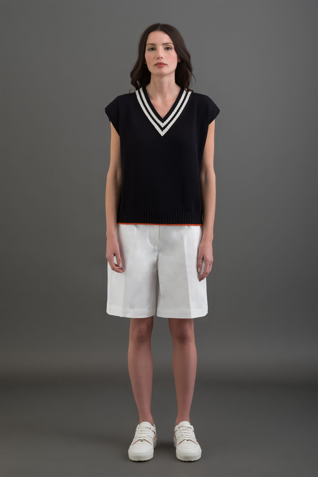 Moorer MERION-CSE NAVY/WHITE