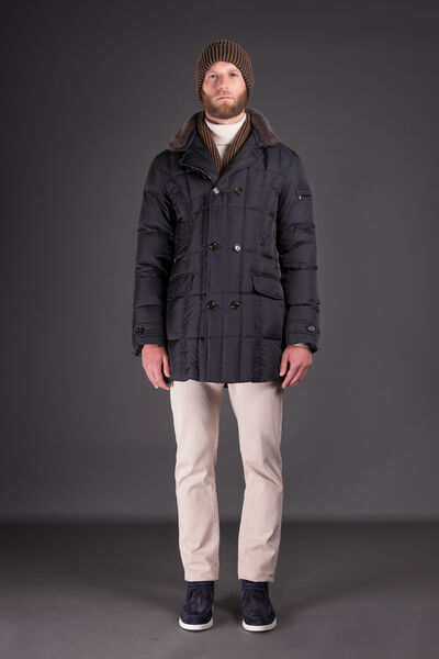 MORRIS-KM in BLU: Luxury Italian Jackets for Men | MooRER®