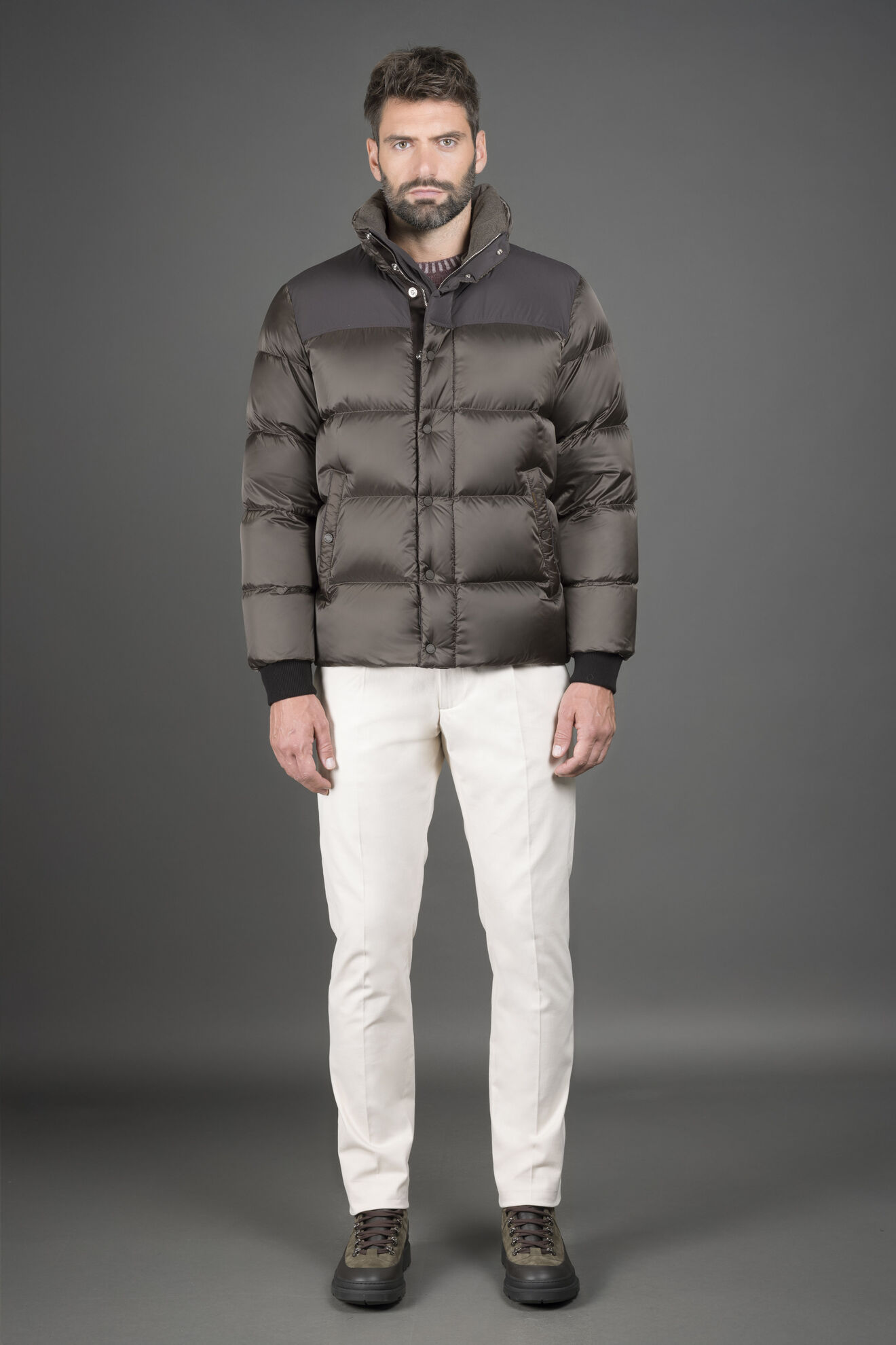 Moorer JAKE-SHK MILITARE/CHOCO