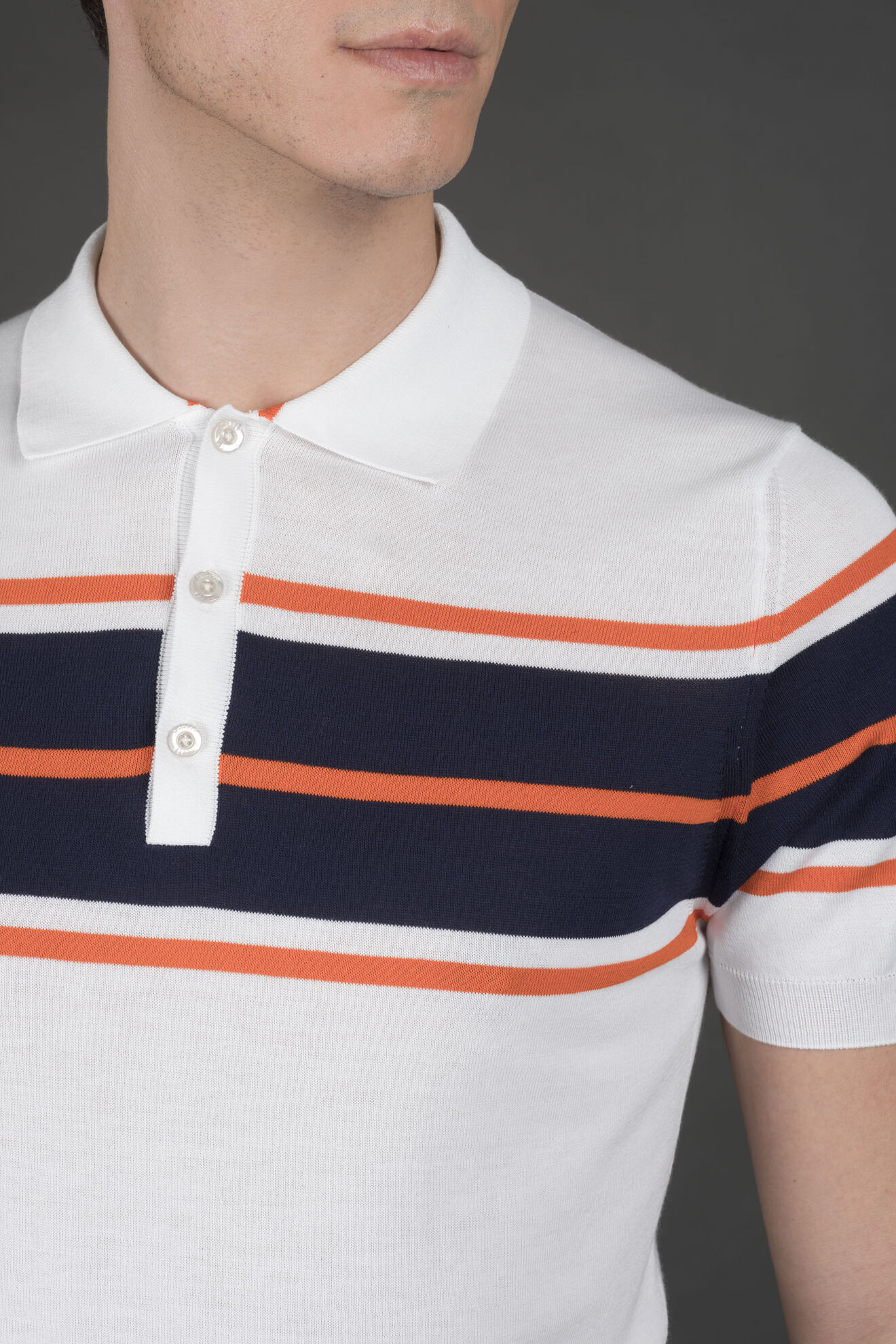 Moorer ACAYA-CRE BIANCO/NAVY