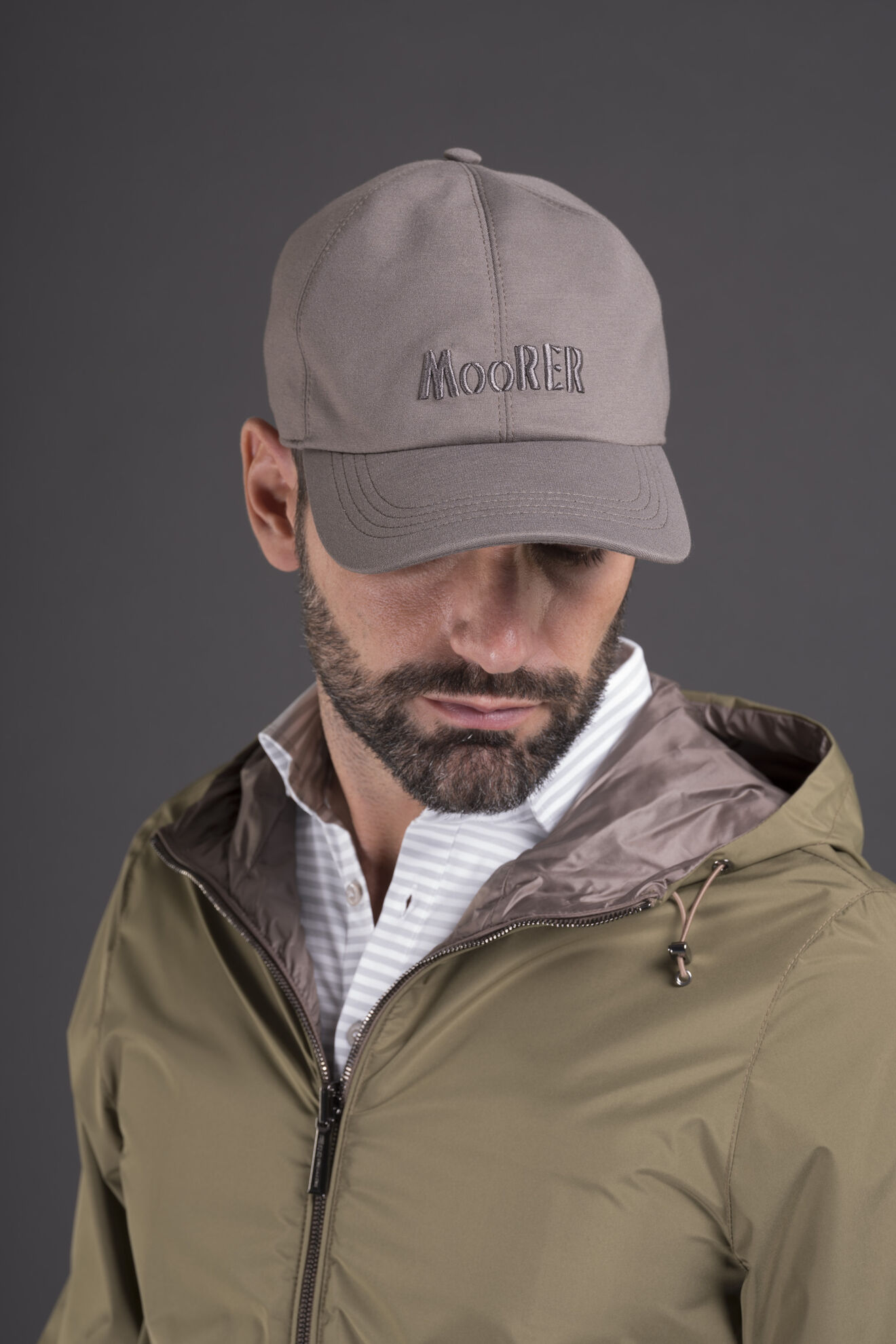 Moorer ROBINSON-J TAUPE/BIANCO