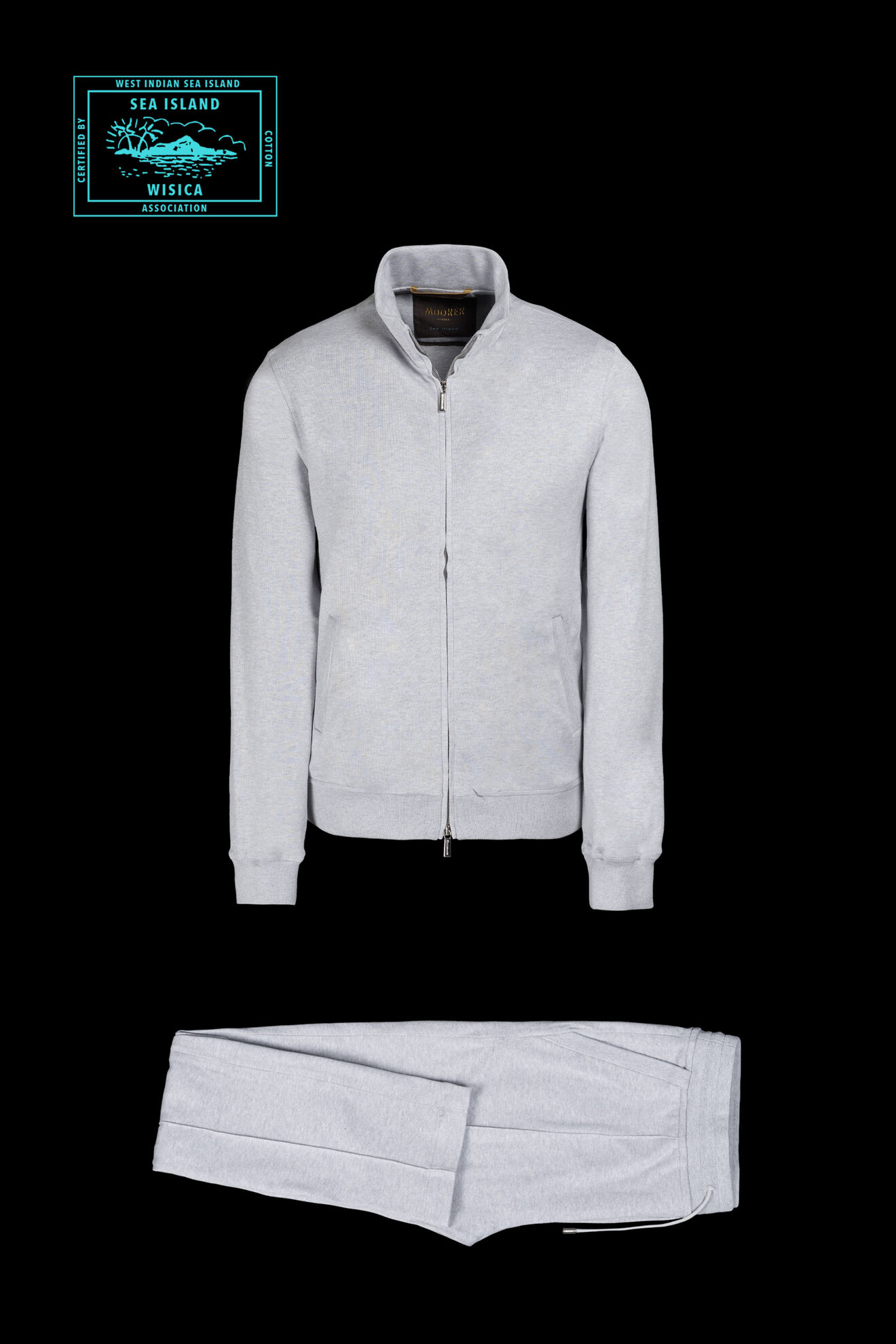 Moorer CRISPIN TUTA-SIF LIGHT GREY