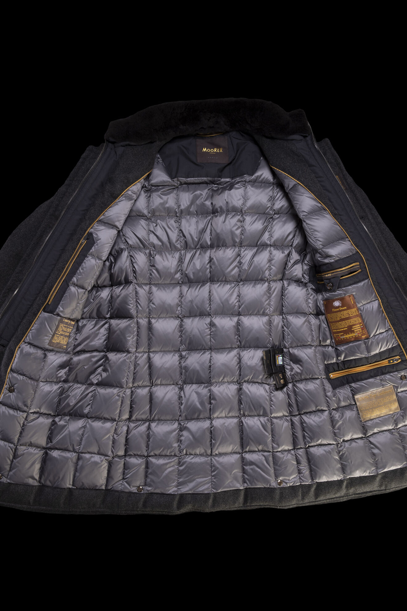 Moorer BOND-FUR-LE LIGHT GREY