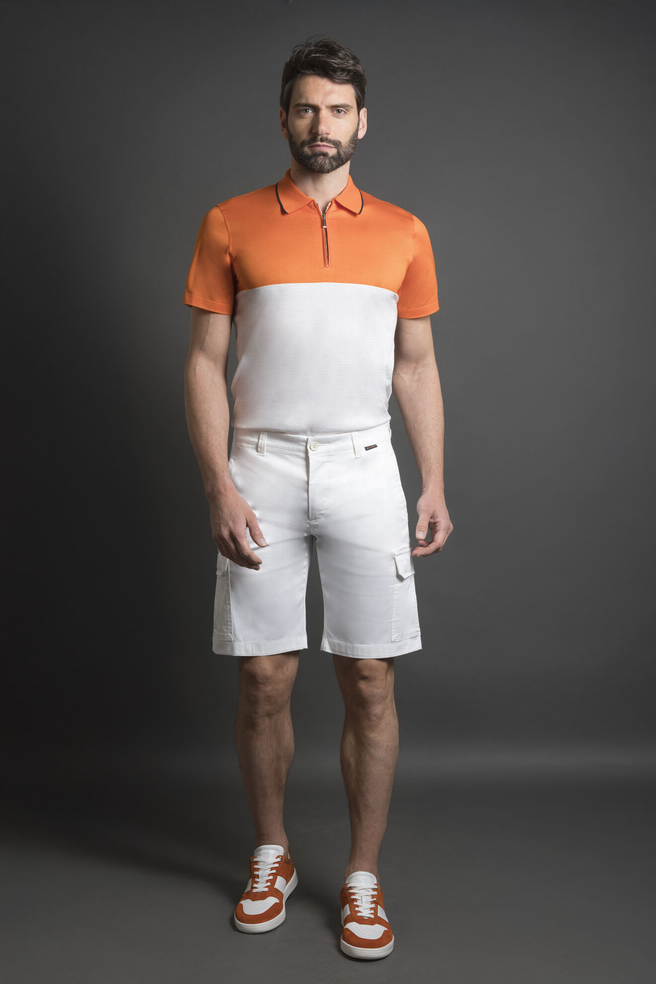 Moorer HIRONO-JCG BIANCO/ARANCIONE