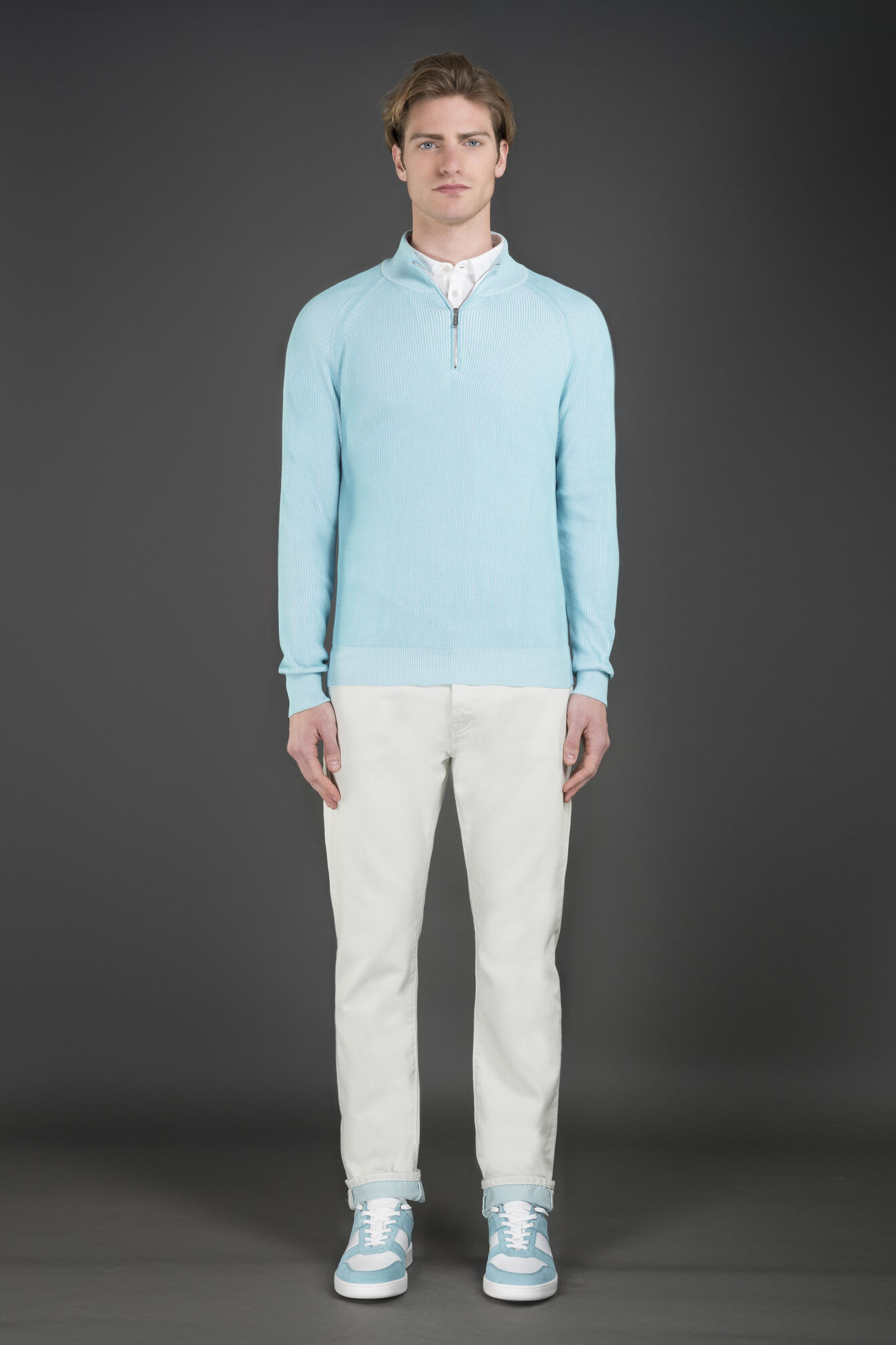 Moorer FEDRO-SIA CARIBBEANTURQUOISE/BIANCO