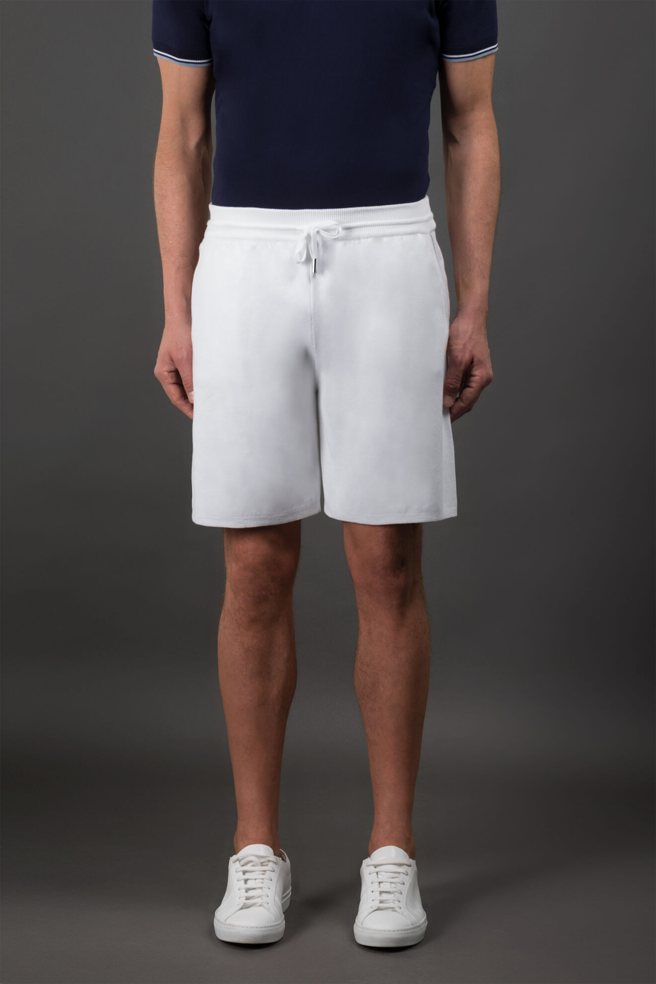 Moorer KENITH BERMUDA-ZR BIANCO OTTICO