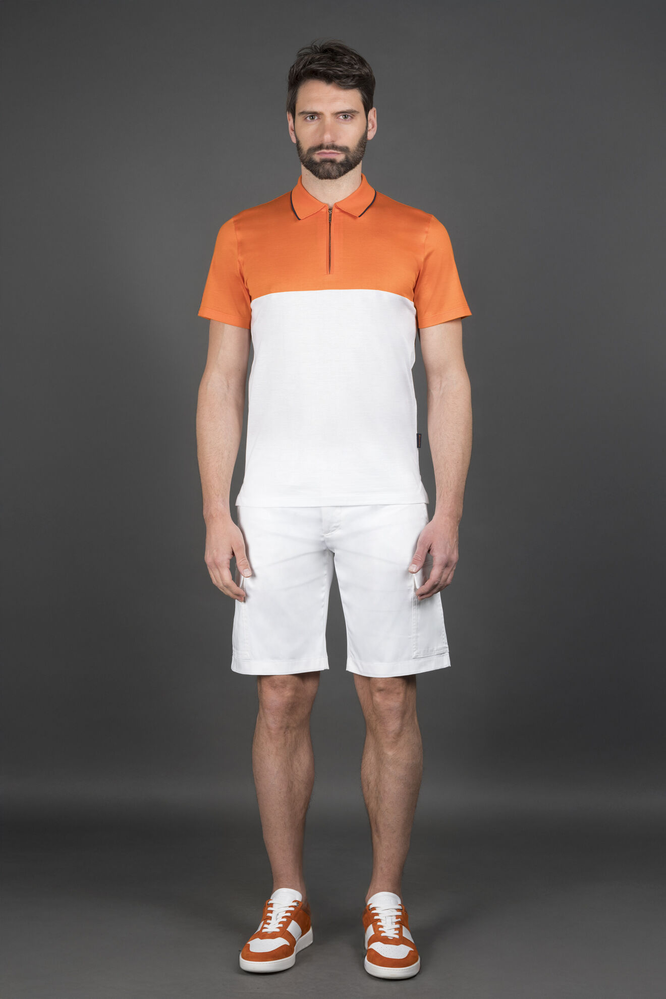 Moorer HIRONO-JCG BIANCO/ARANCIONE