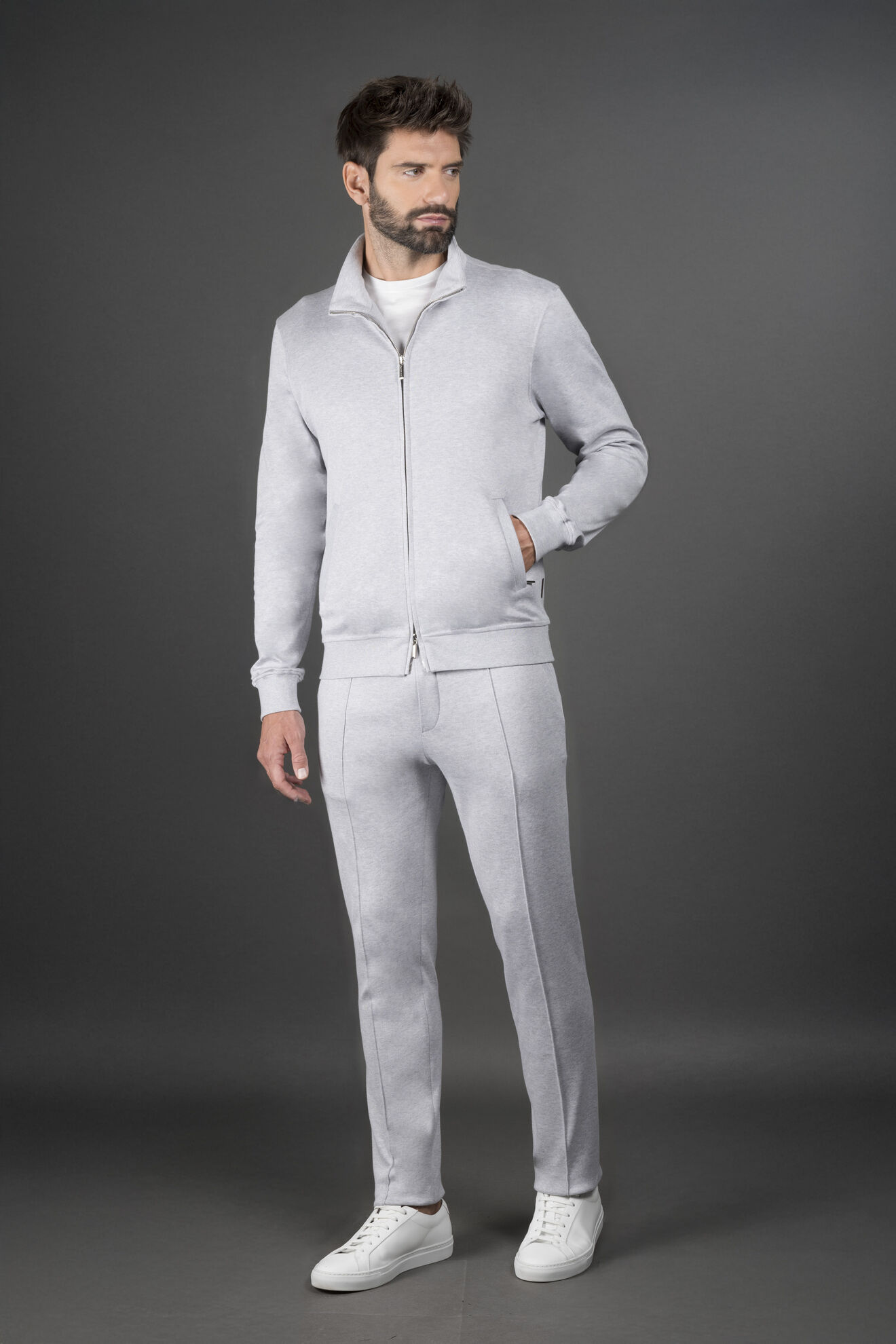 Moorer CRISPIN TUTA-SIF LIGHT GREY