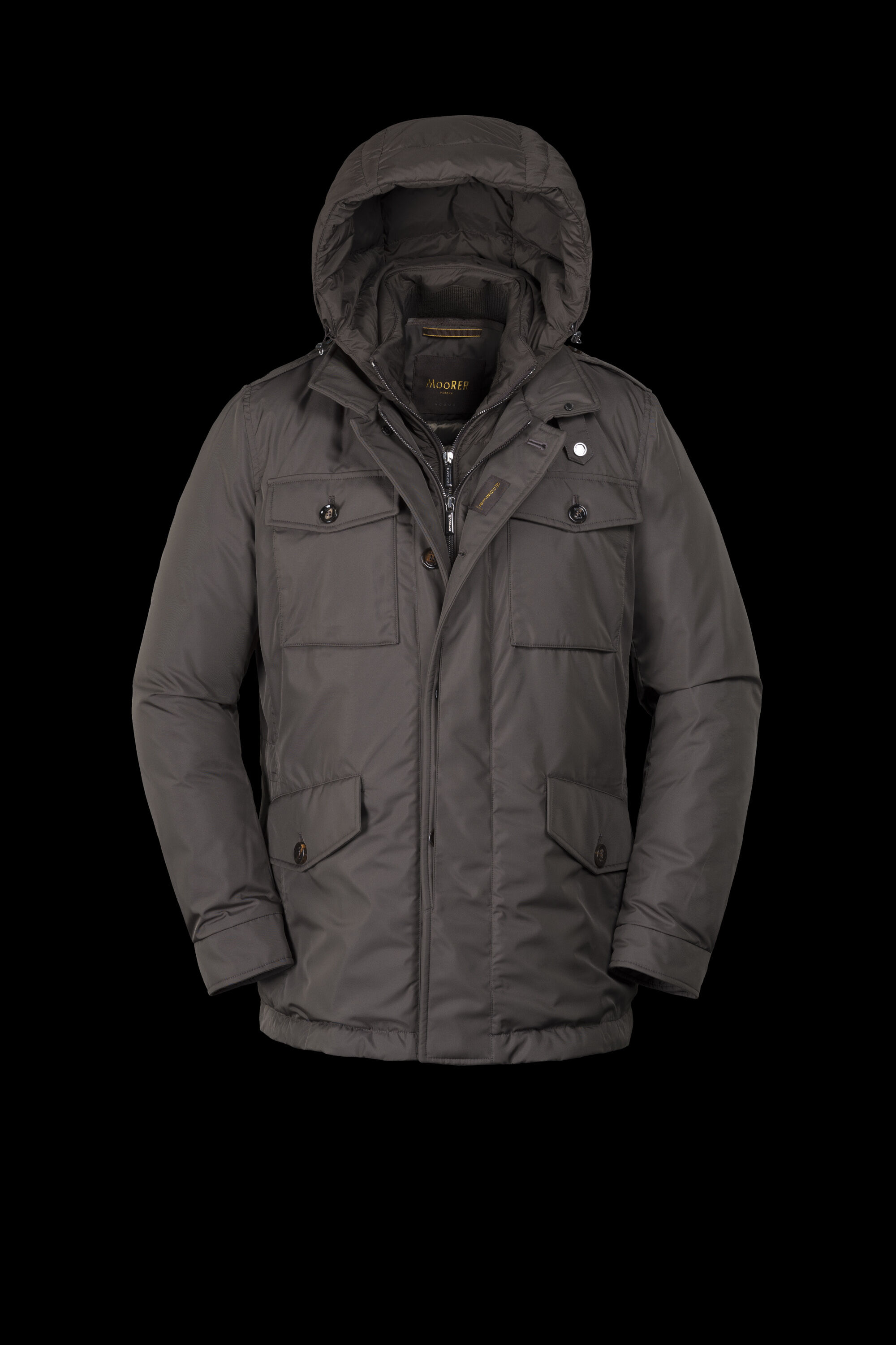 R*S様 Moorer Muray - KM ステンカラーコート 46 グレー R*S様 Moorer Muray - KM ステンカラーコート 46 グレー R*S様