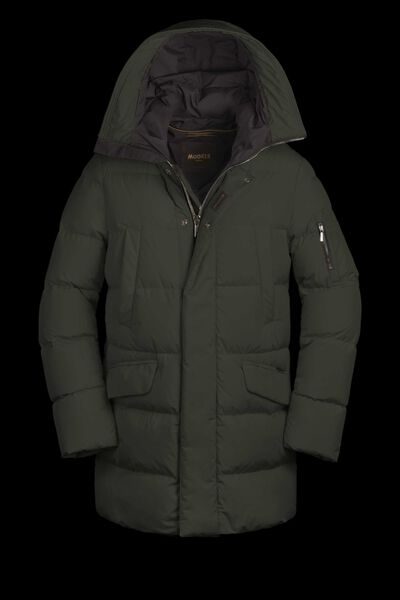 DAVIDE-STP in FOREST: Luxury Italian Parka for Men | MooRER®