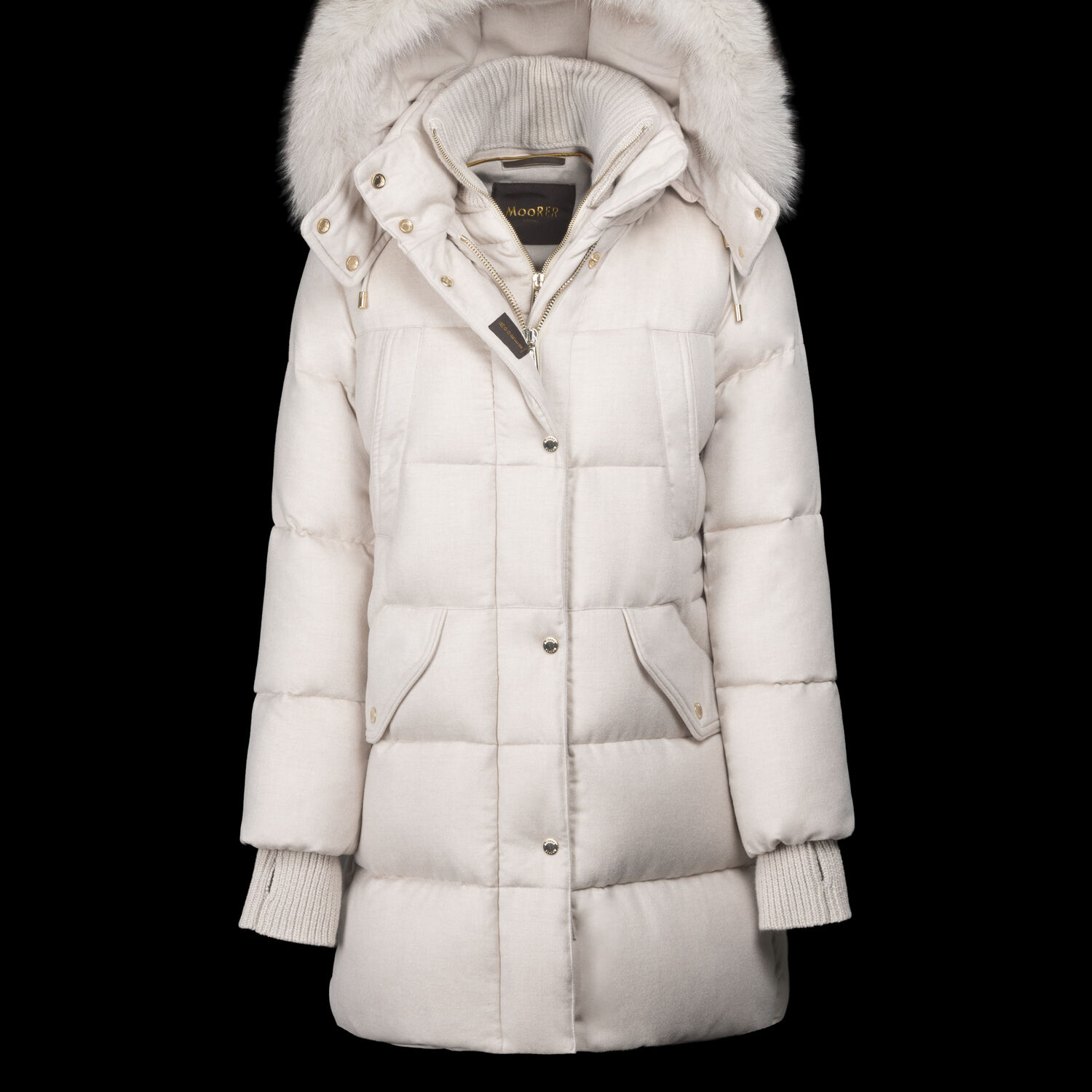 Giacche Moorer Cappotti Donna TALASSA-IL In SAND: Giacche Di Lusso