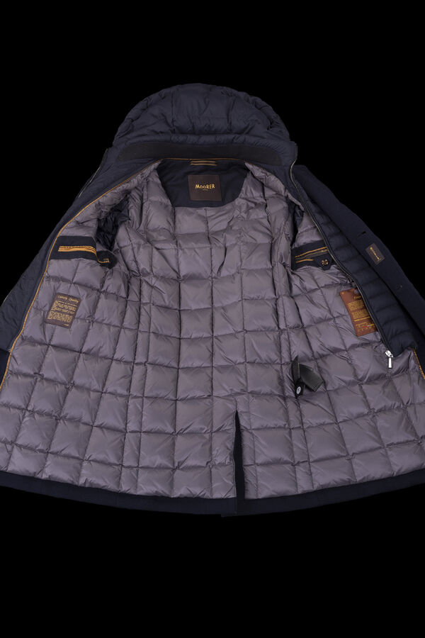 MITCHEL-MRW in NAVY: Luxury Italian Coats | MooRER® 