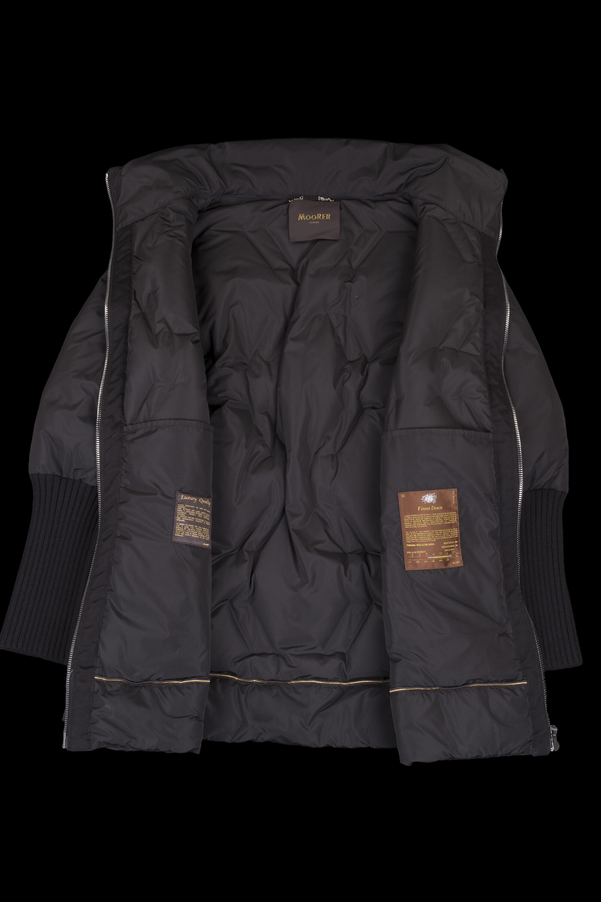 [MooRER] ムーレー / MARLYN-DYP ダウンジャケット MARLYN-DYP（NERO）：イタリアで生まれた、ラグジュアリ ダウン