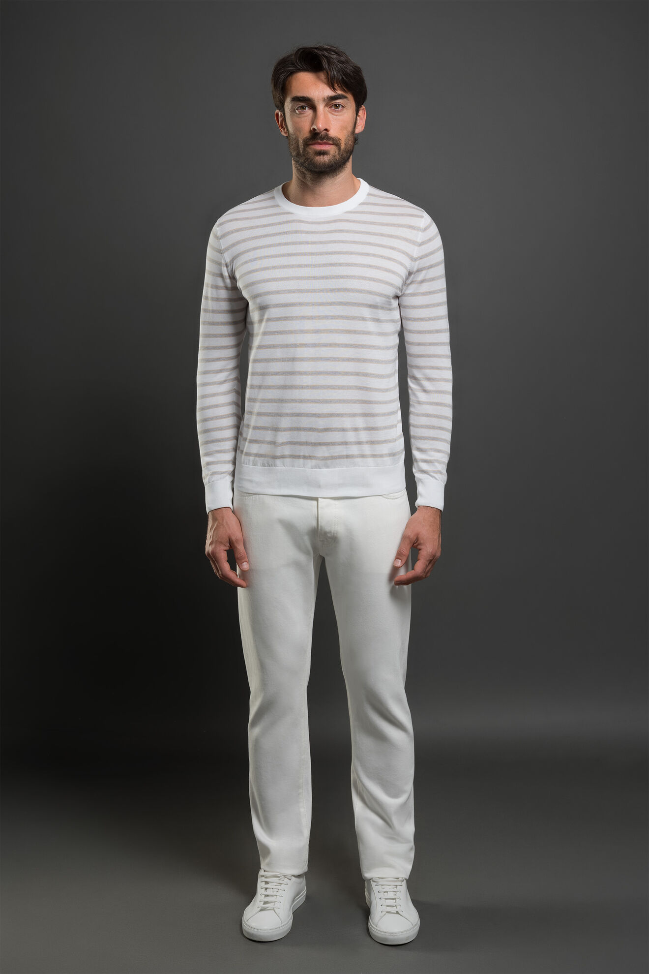 Moorer ORVIETO-SIJ KINGSTONE WHITE/LIGHT GREY/GRENADA SAND